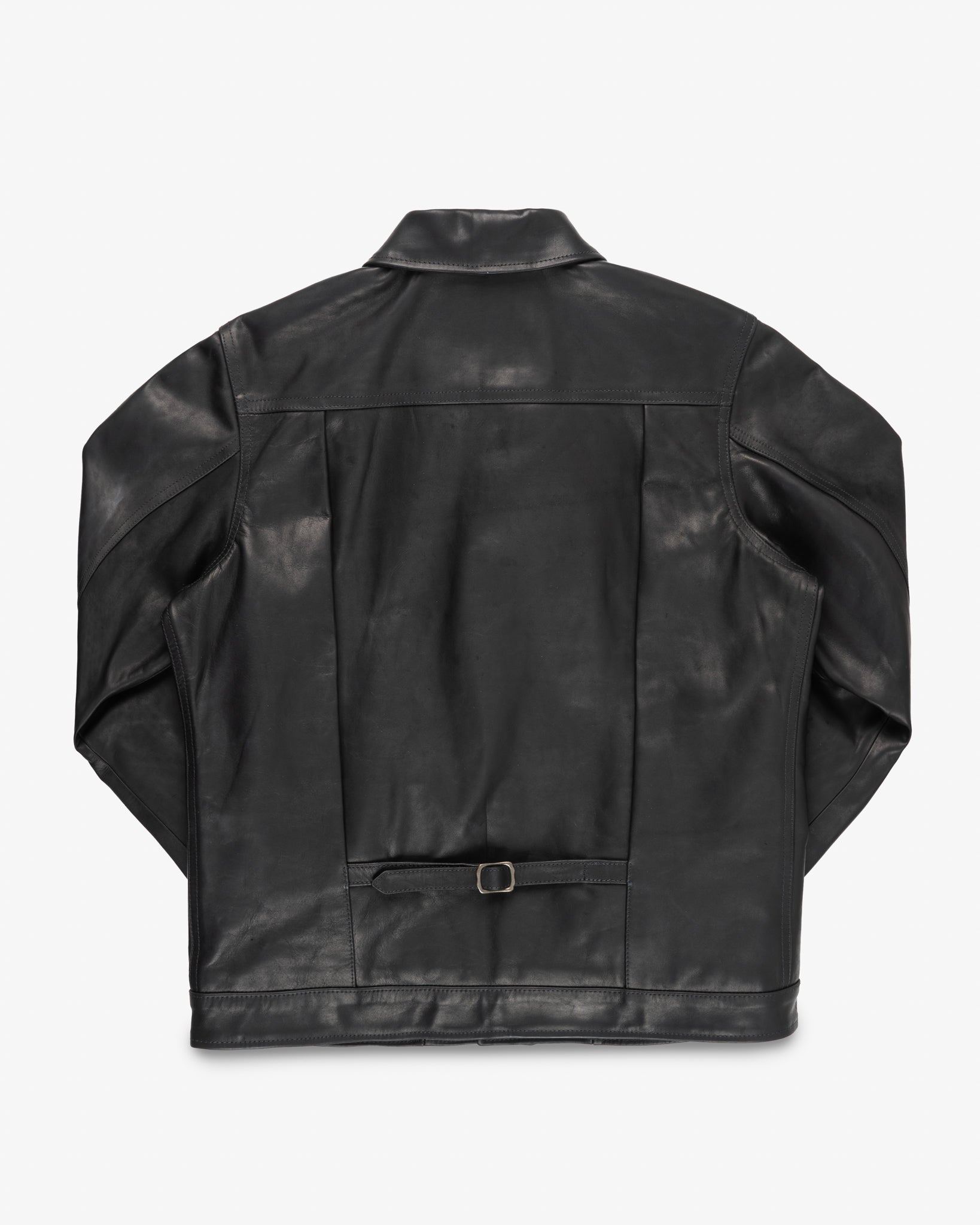 Hermh ブラックメタル　BLACKL Iron Heart x Simmons Bilt Horsehide Type I Jacket - Black
