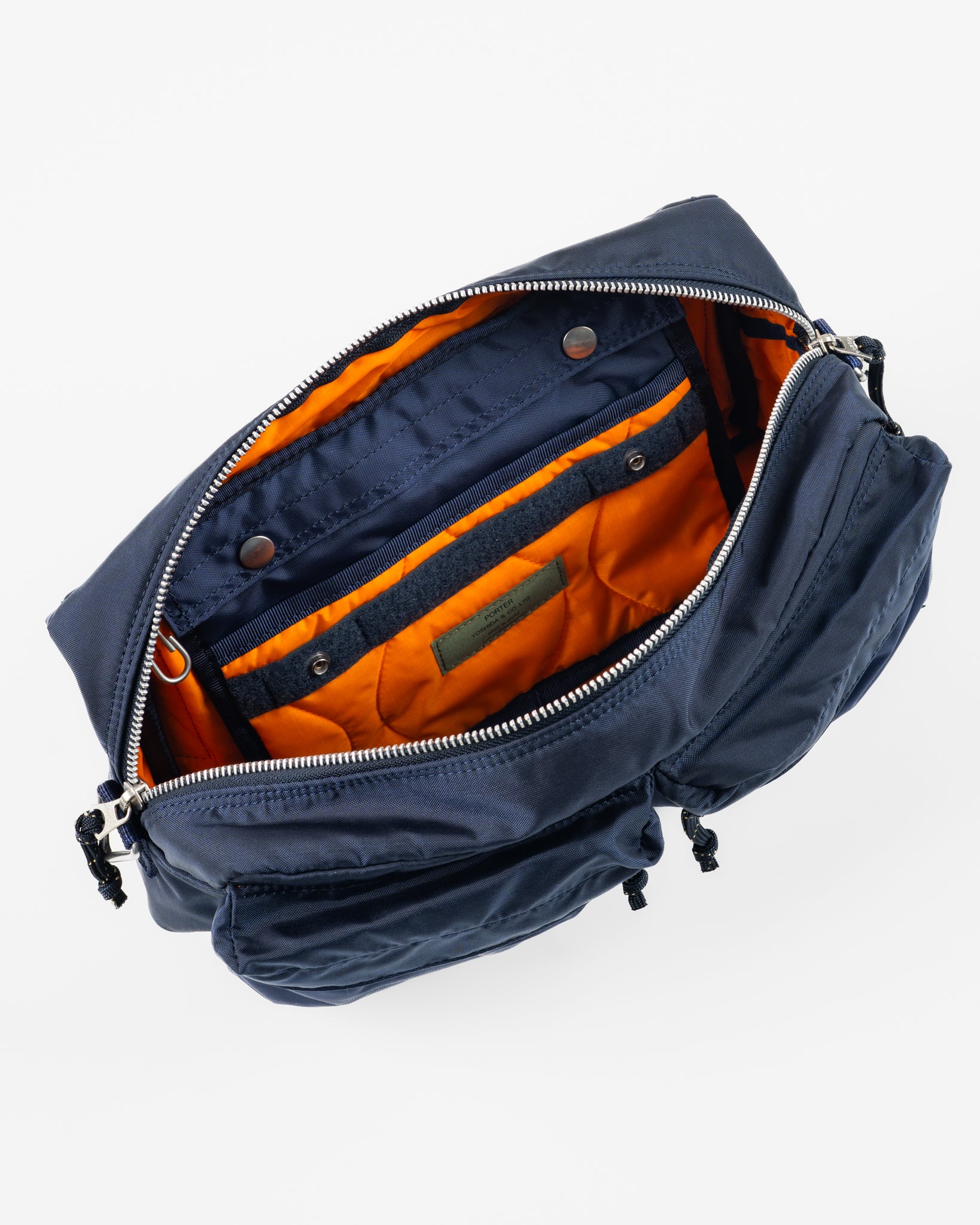 Porter - Yoshida & Co. - Force 2Way Waist Bag - Navy Blue – Iron Heart