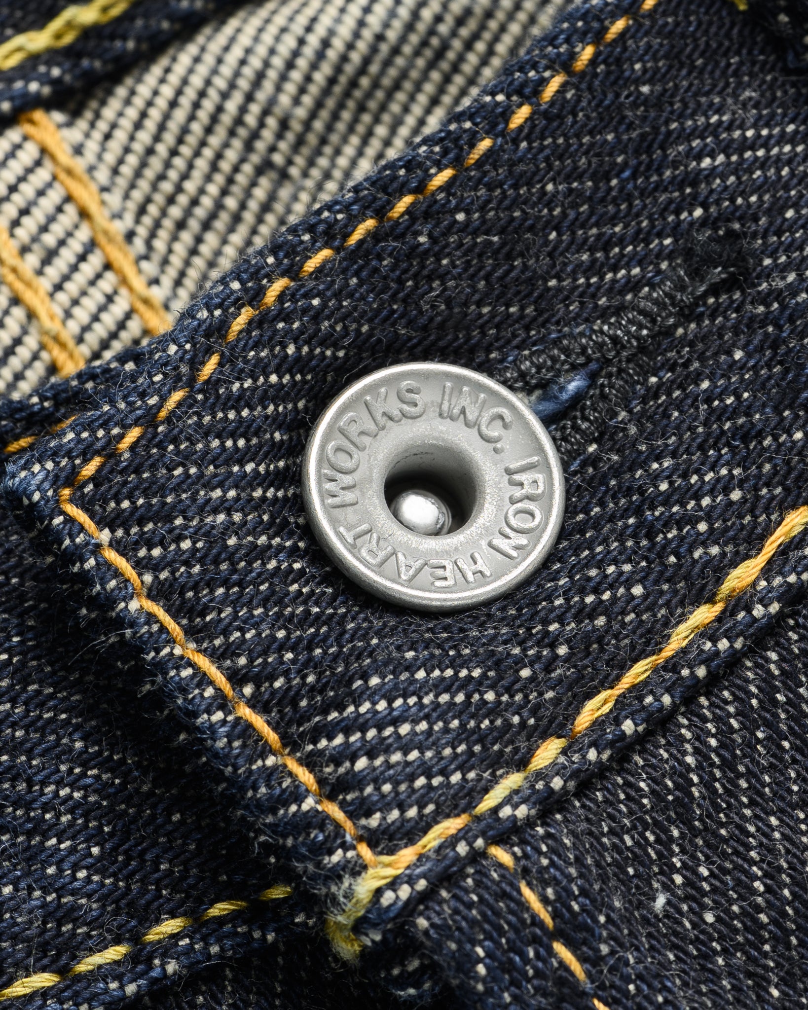 Iron Heart 21oz Selvedge Denim Slim Jeans - Indigo