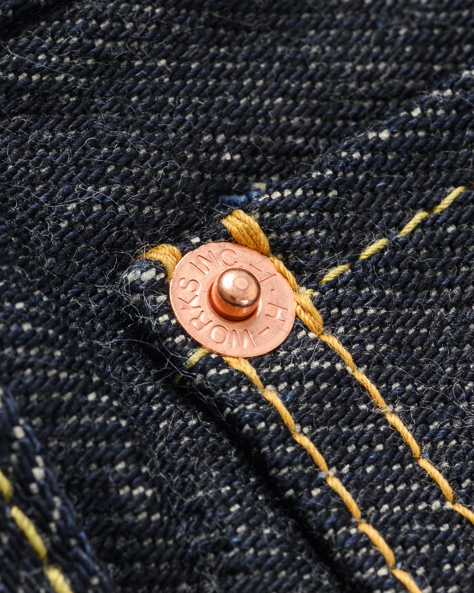 Iron Heart 21oz Selvedge Denim Slim Jeans - Indigo