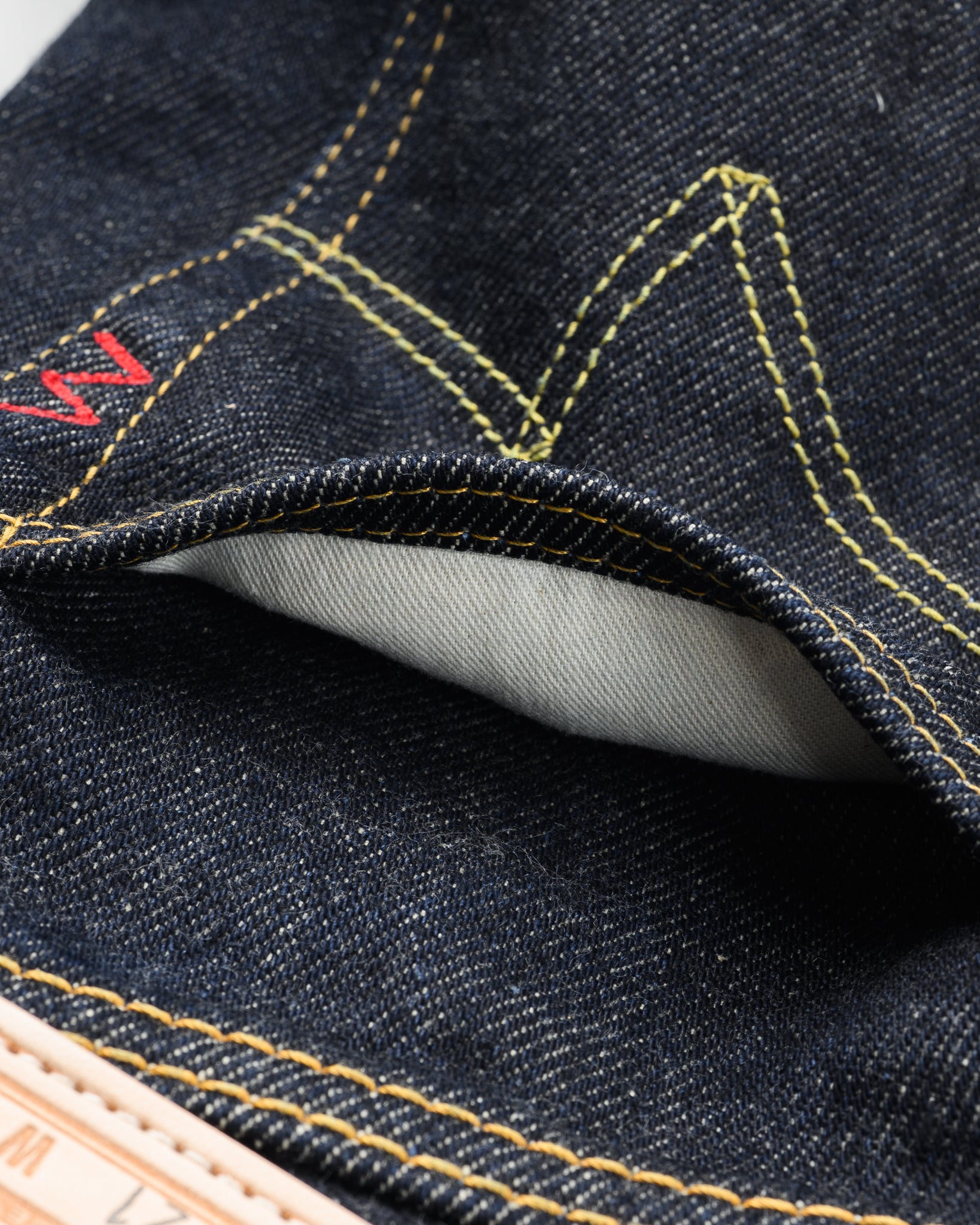Iron Heart 21oz Selvedge Denim Slim Jeans - Indigo