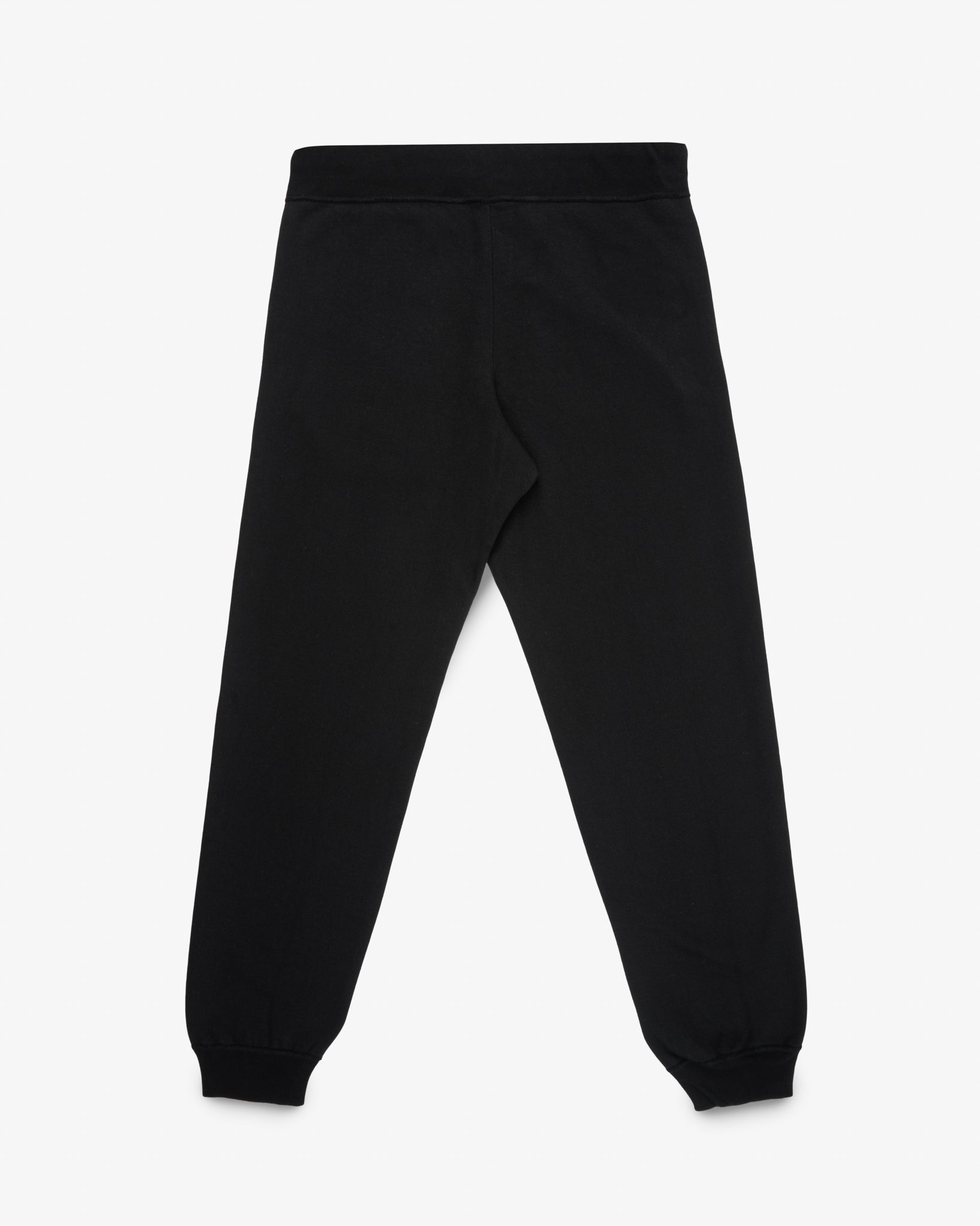 14oz Ultra Heavyweight Loopwheel Cotton Sweatpants - Black