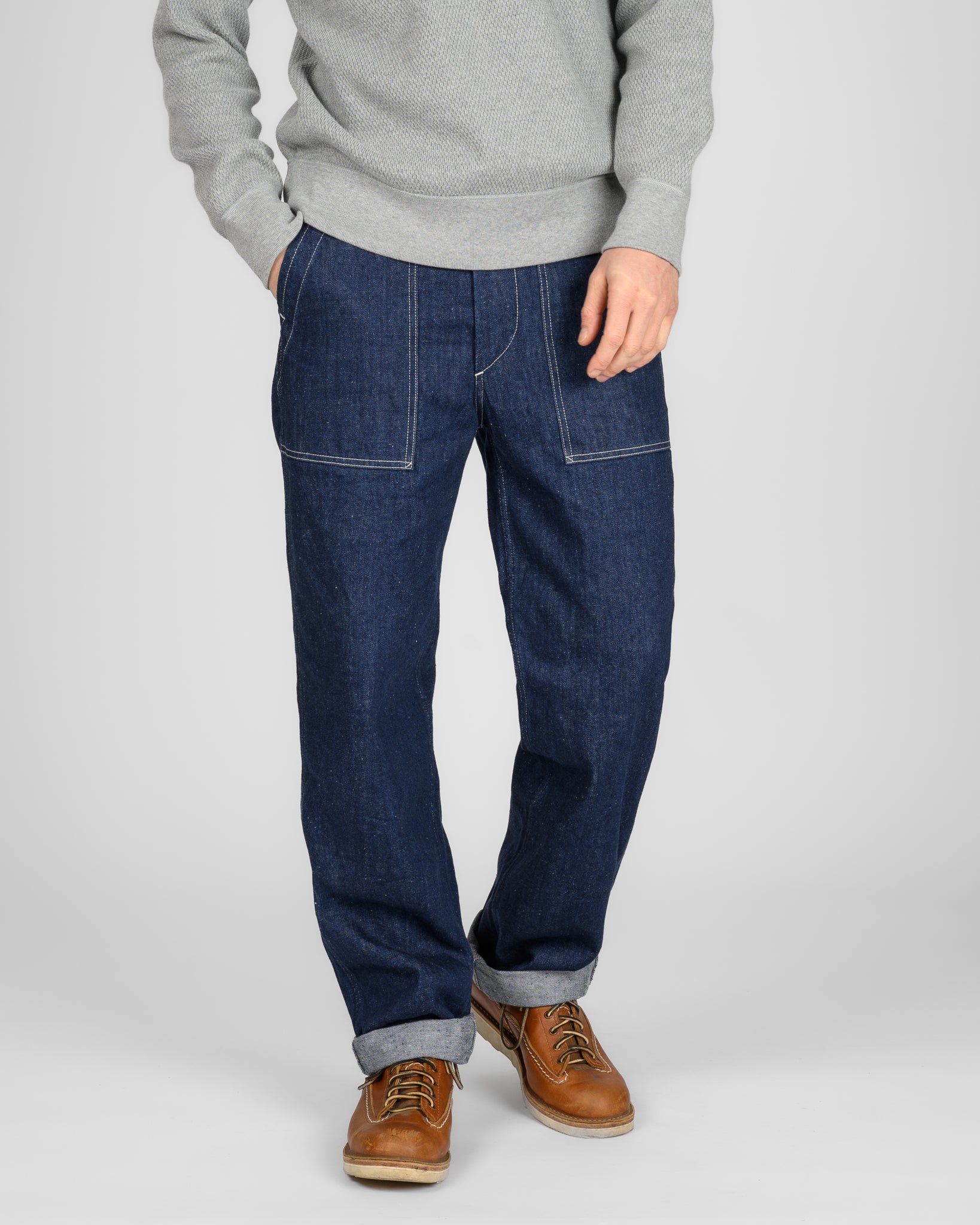13.5oz Denim Baker’s Pants - Indigo