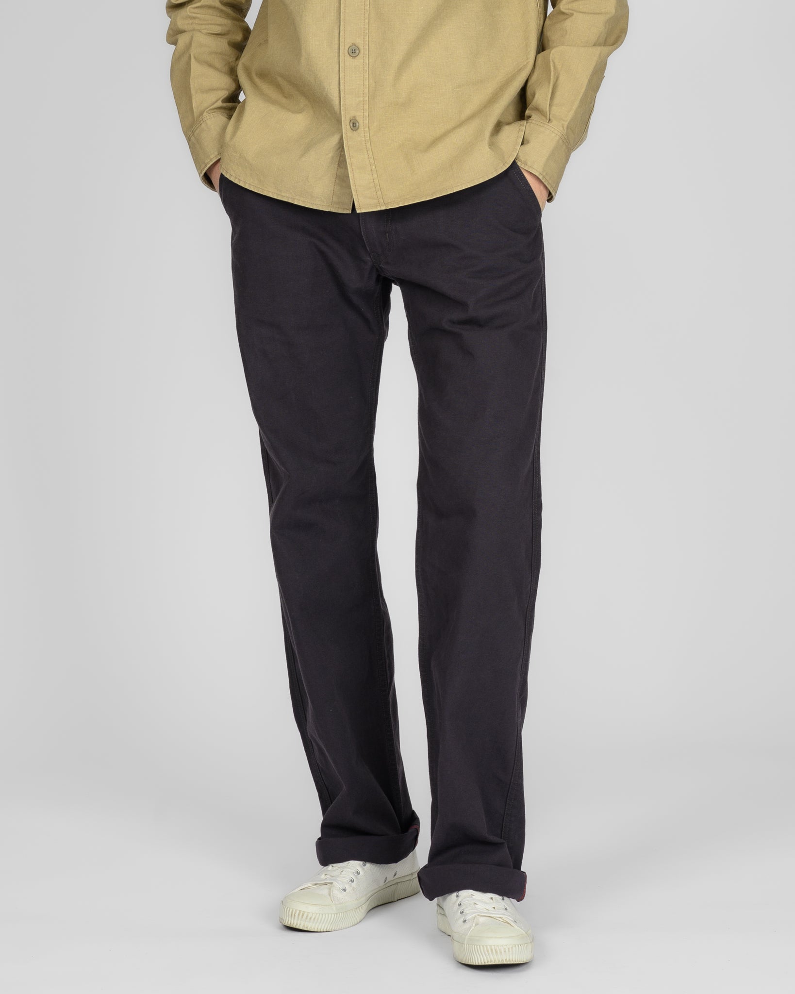 10oz Duck Wide Work Pants - Black