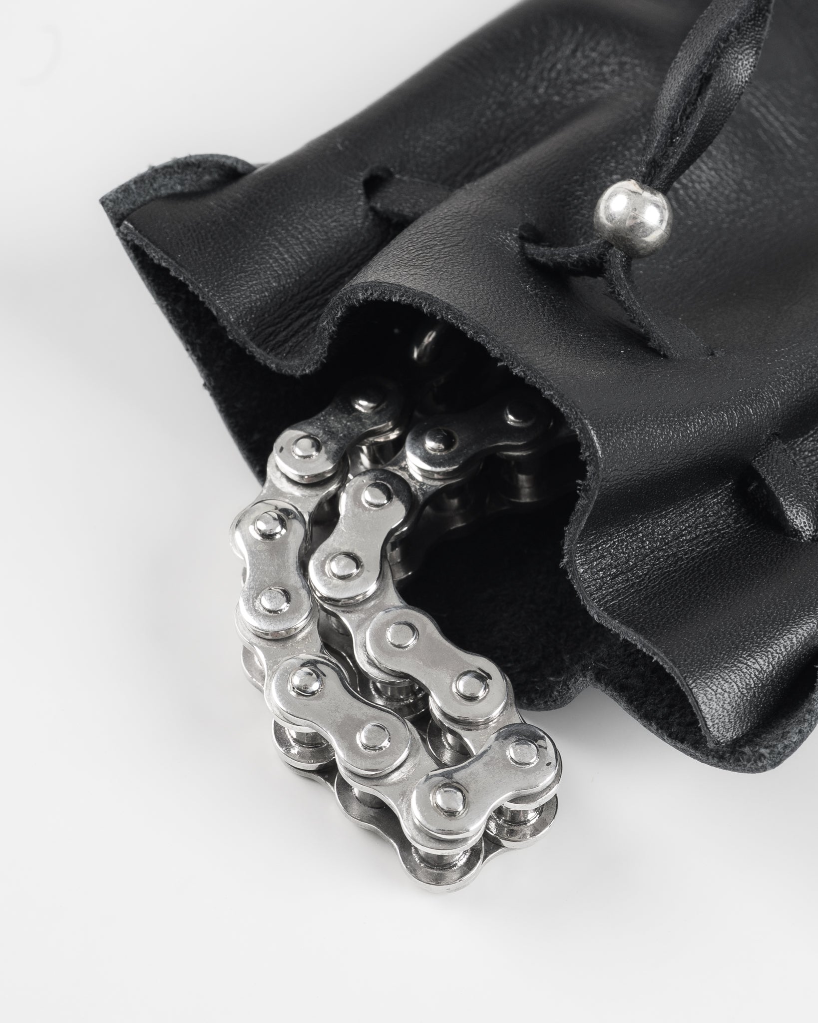 Iron Heart Silver Bracelet