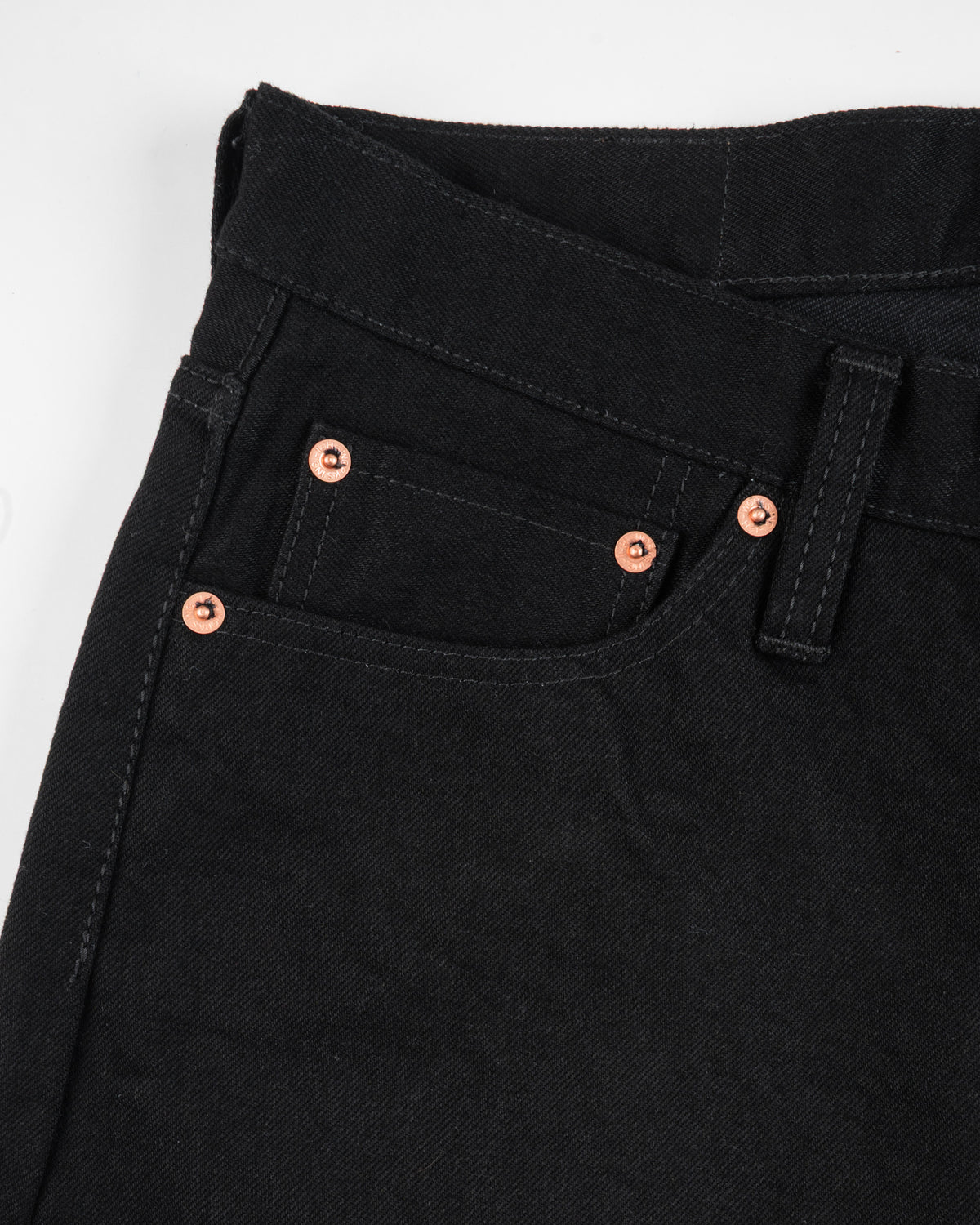 IRON HEART Ignition Black Tapered Jeans
