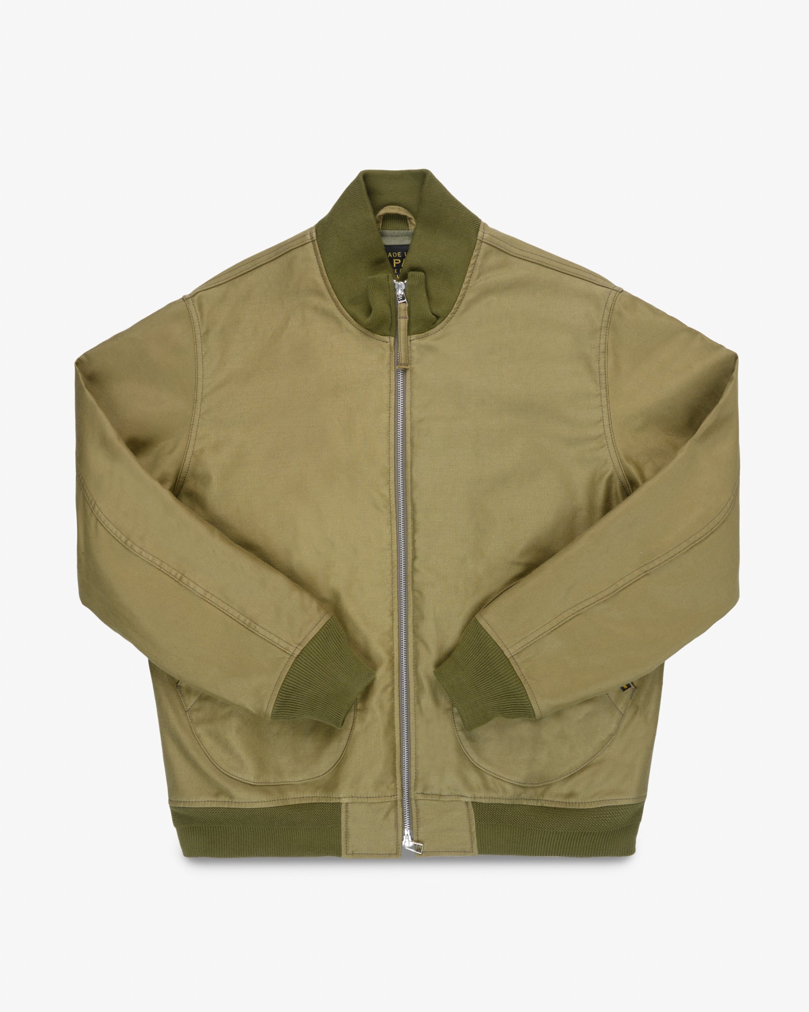 12oz Whipcord Tanker Jacket - Khaki