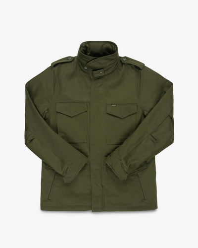 10oz Back Satin M-65 Field Jacket - Olive Drab Green