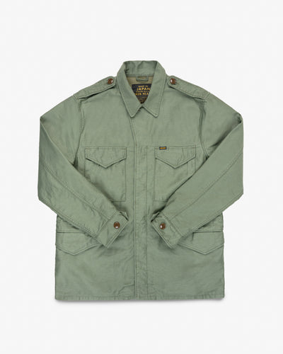 9.5oz Back Sateen Type M-43 Field Jacket - Olive