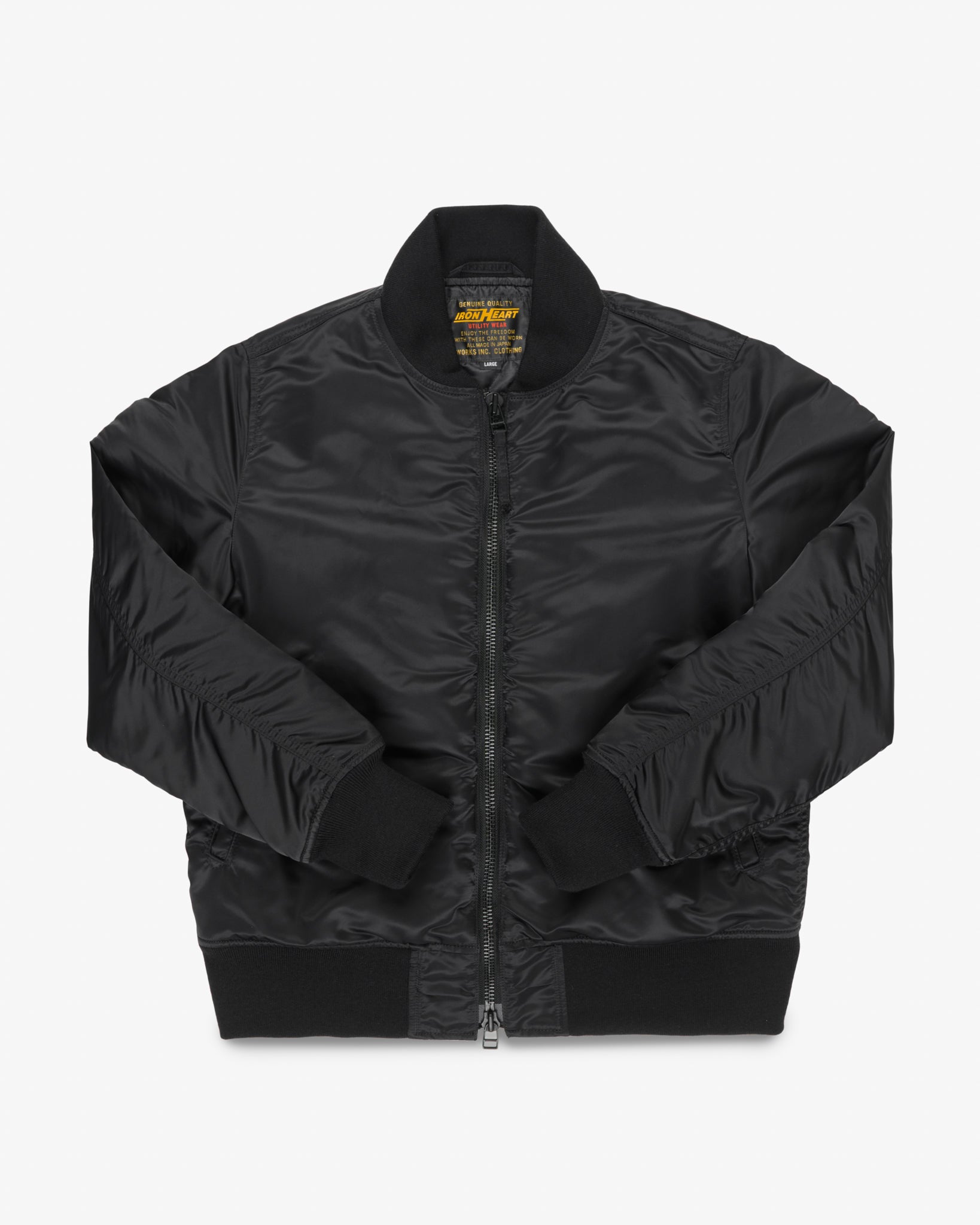 Nylon Type L-2B Flight Jacket - Black