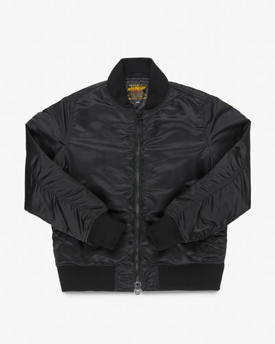 Nylon Type L-2B Flight Jacket - Black