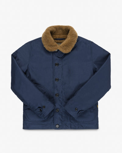 Whipcord N1 Deck Jacket - Navy