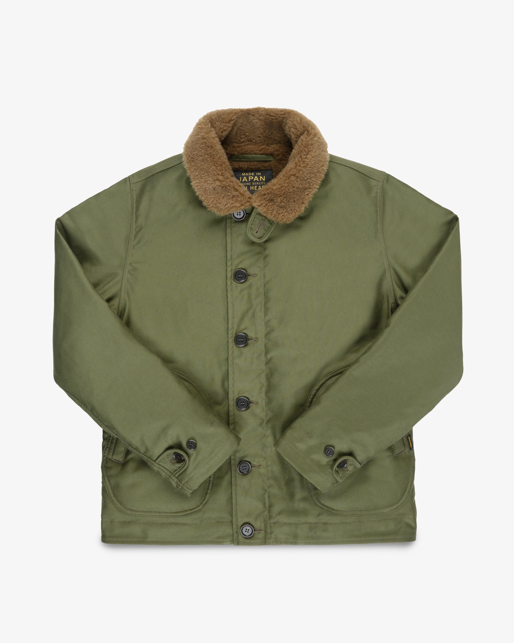 Whipcord N1 Deck Jacket - Olive