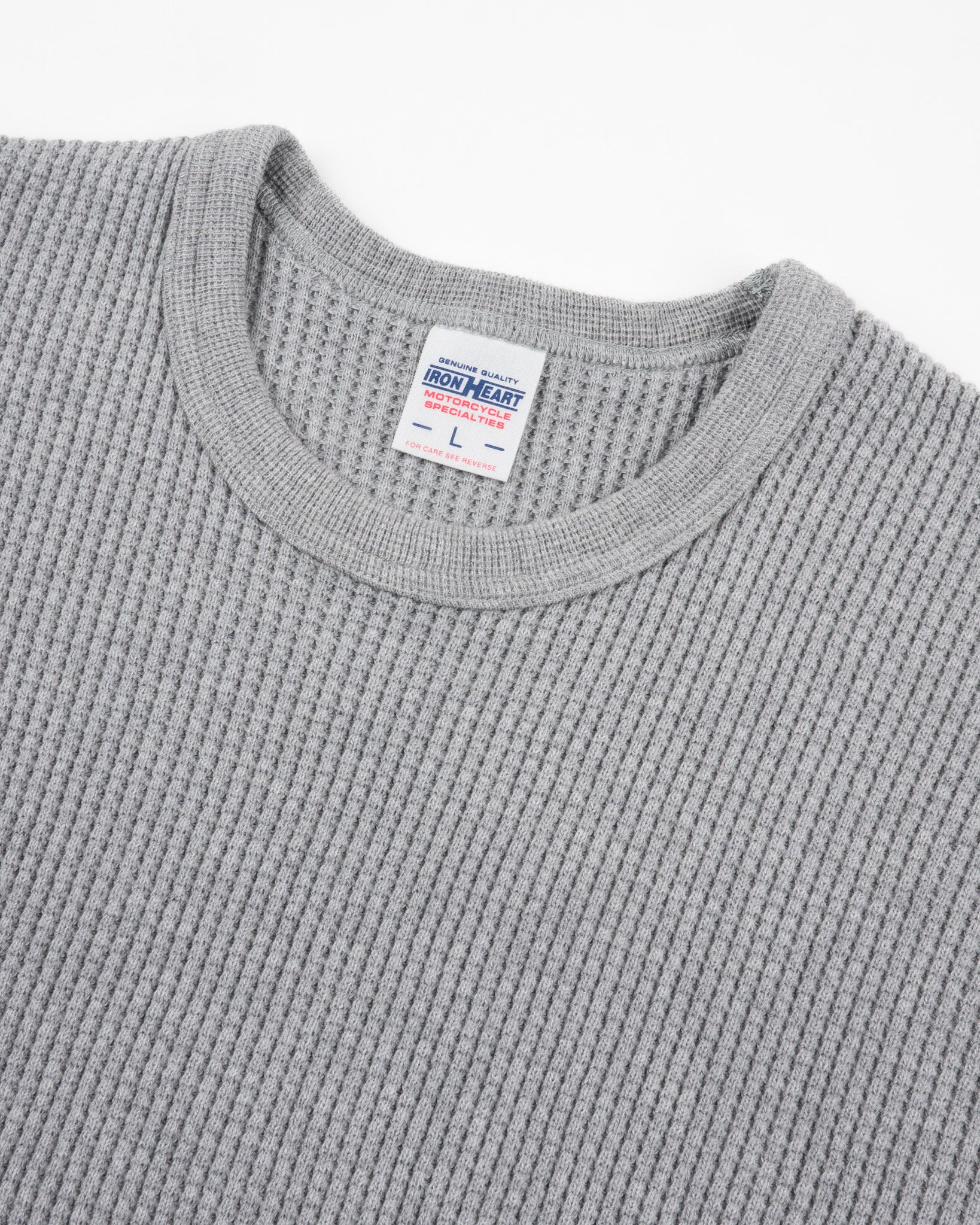 Thermal Crew Neck Long Sleeved Top - Grey – Iron Heart