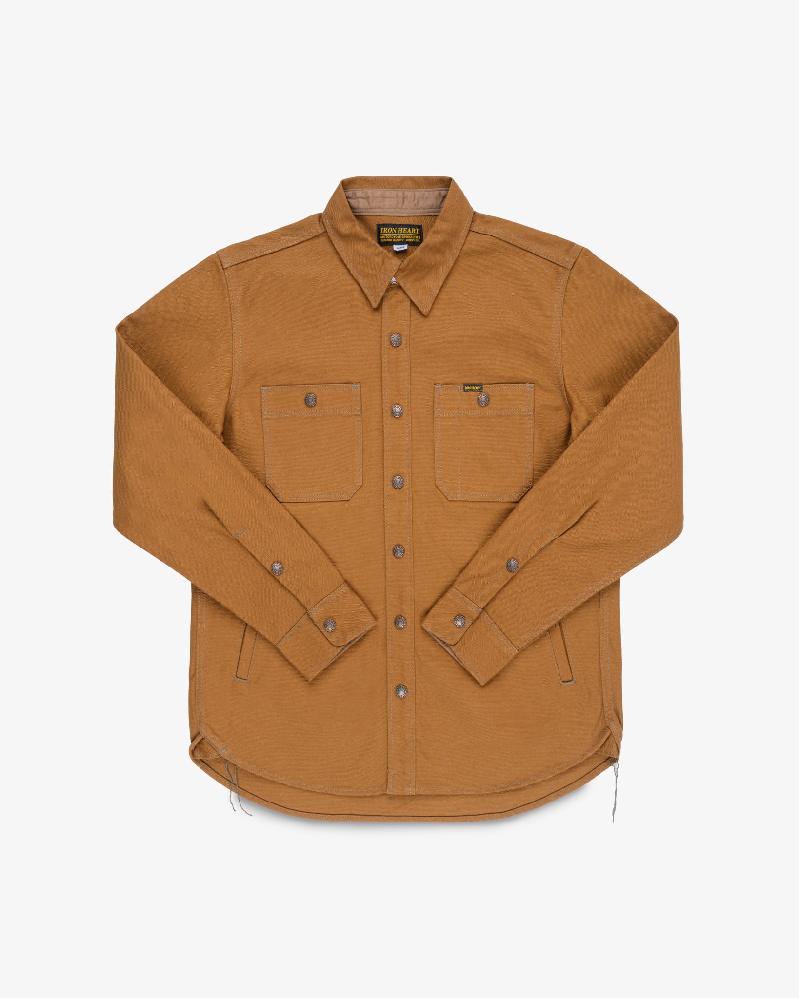 17oz Duck CPO Work Shirt - "The UnTucked" - Brown