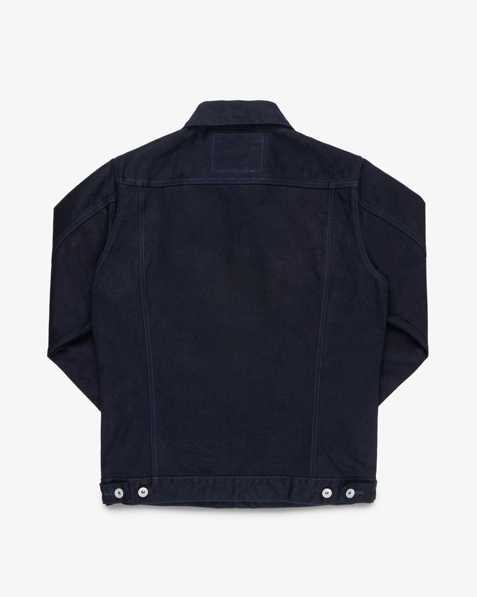 14oz Iron Heart Indigo/Black Japanese Selvedge Denim Modified Type