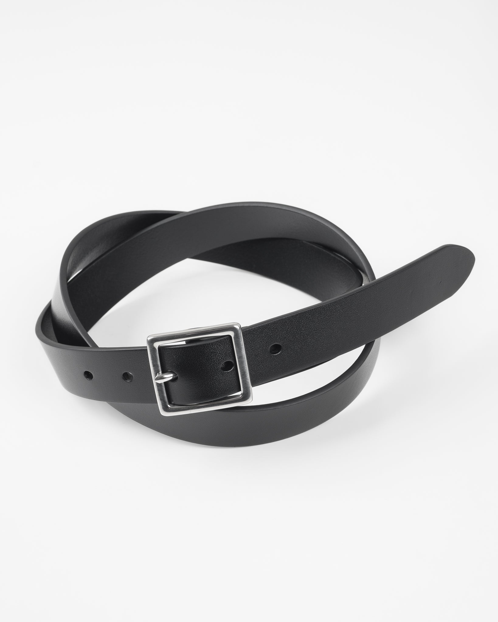 OGL Scout 125 Leather Belt - Tumbled Black