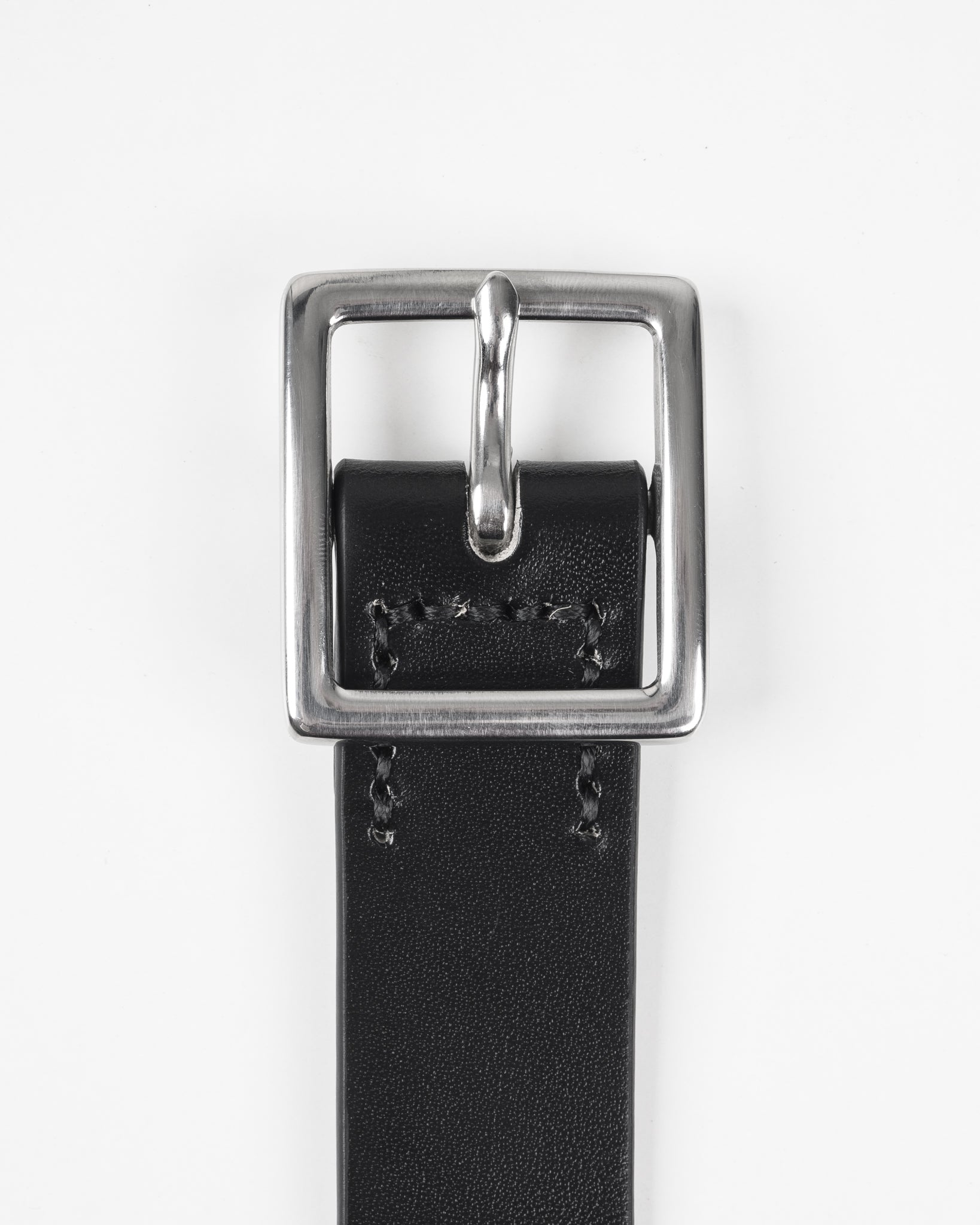 OGL Scout 125 Leather Belt - Tumbled Black