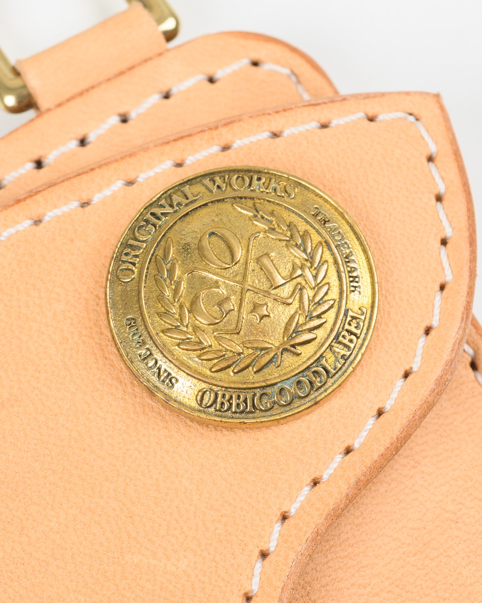 OGL Horsehide Concho Cardholder - Natural