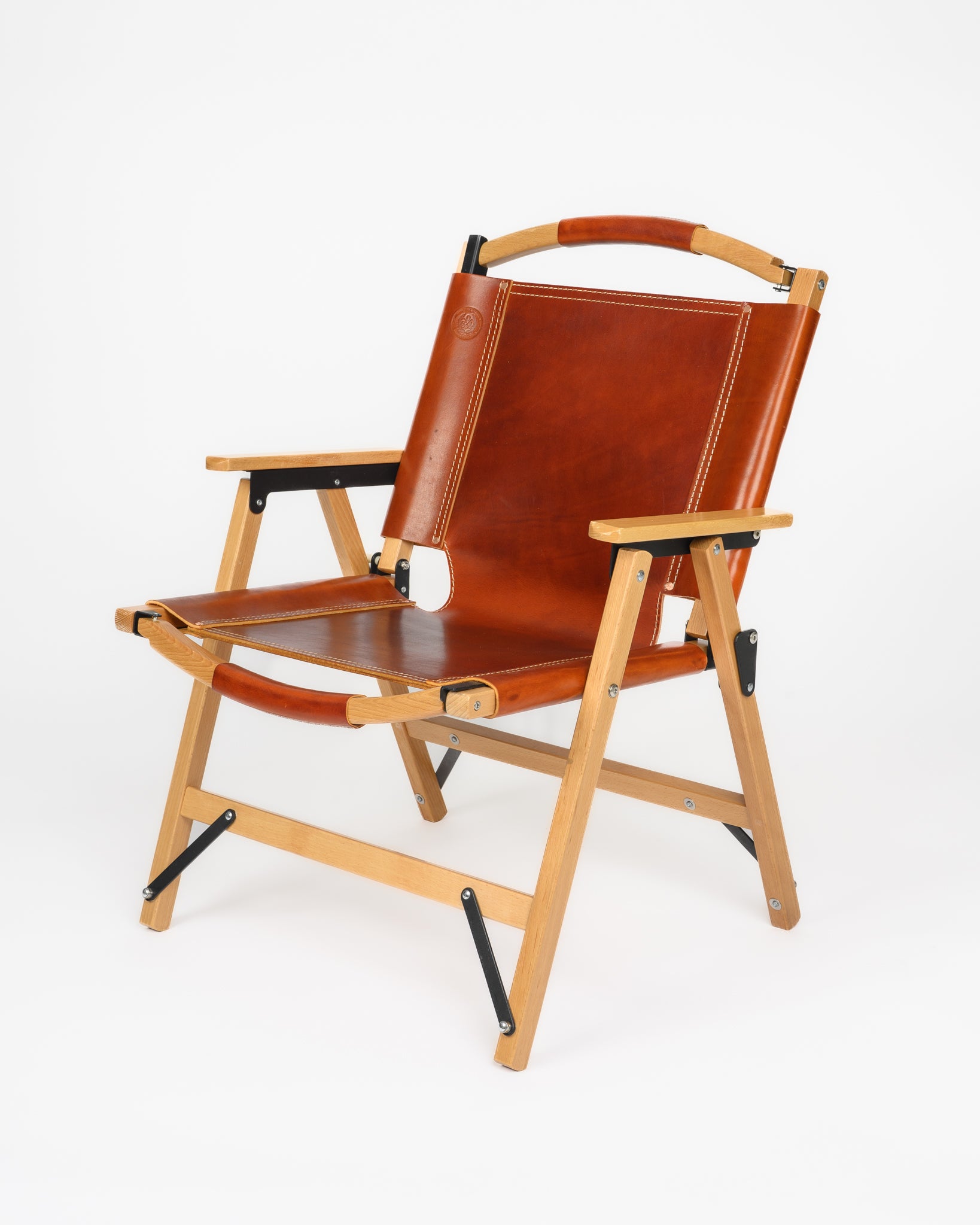 OGL 'Only Good Life' Large Outdoor Folding Camp Chair - Tan