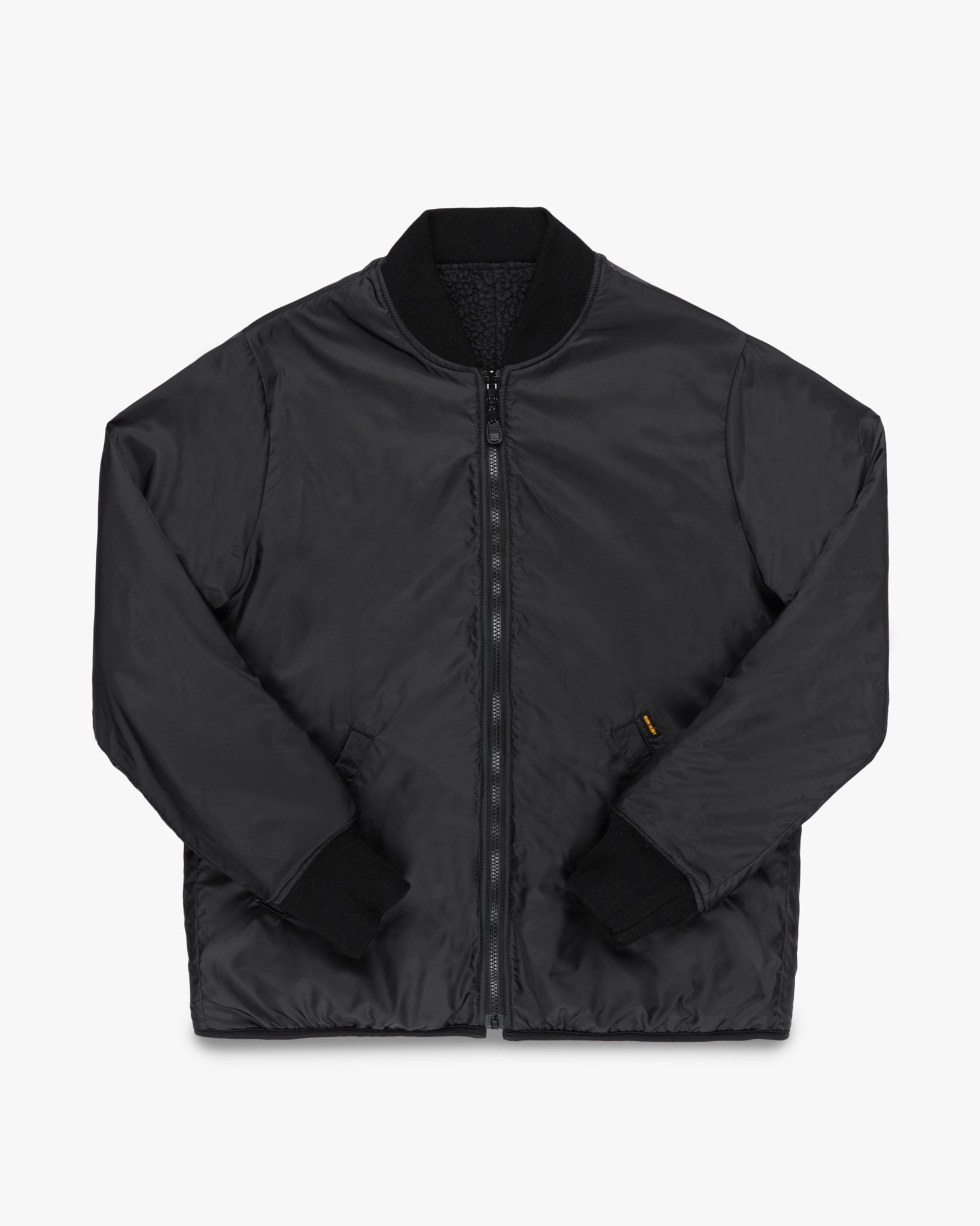 Reversible Fleece Jacket - Black