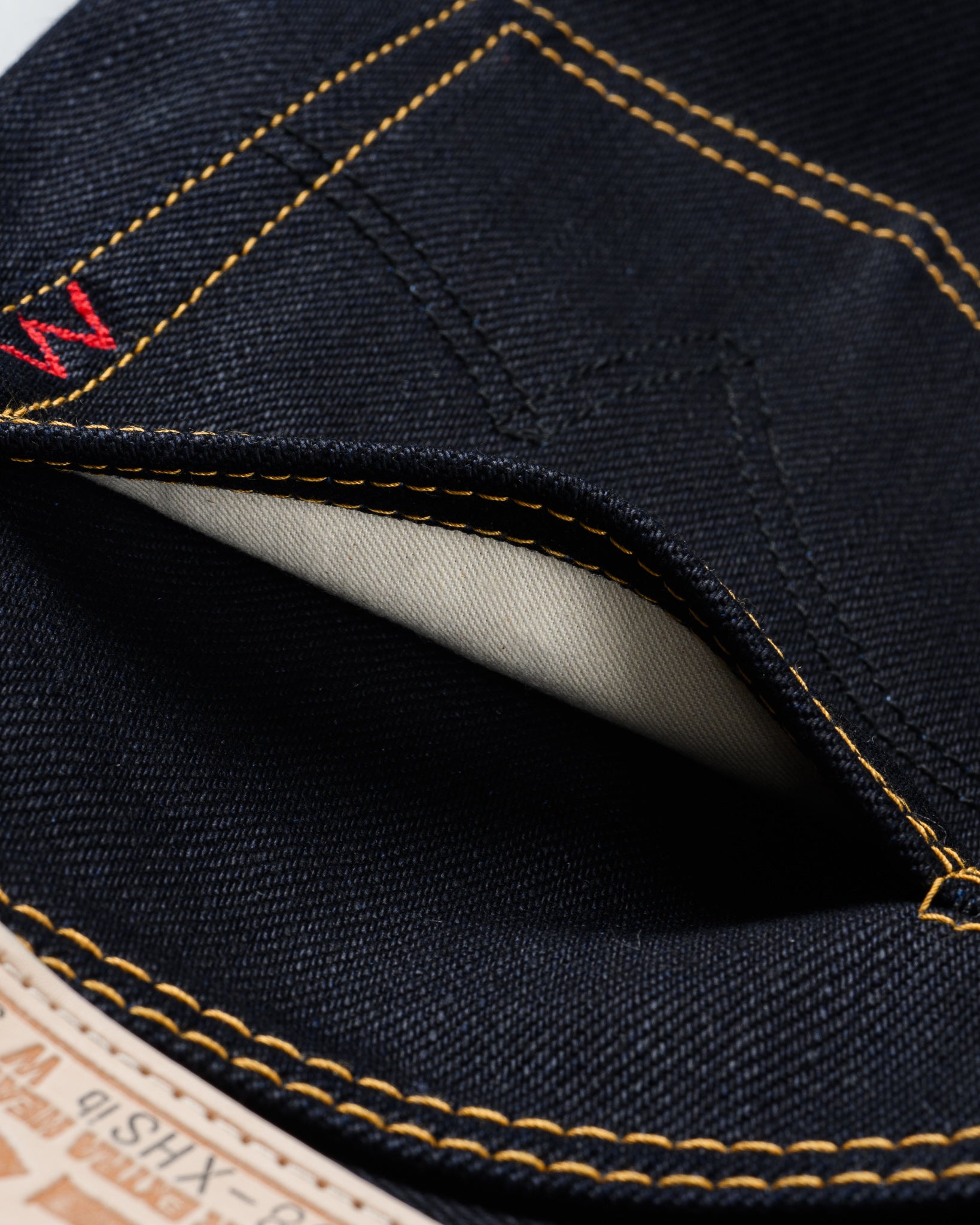 Iron Heart 25oz Selvedge Denim Medium/High Rise Tapered Cut Jeans