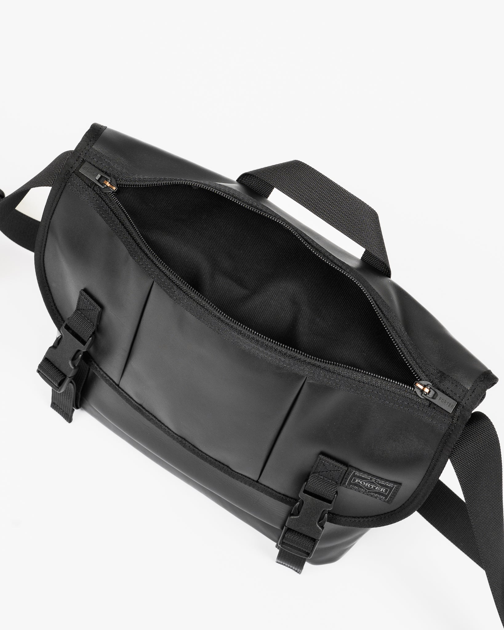 Porter - Yoshida & Co. - Aloof Messenger Bag - Black – Iron Heart