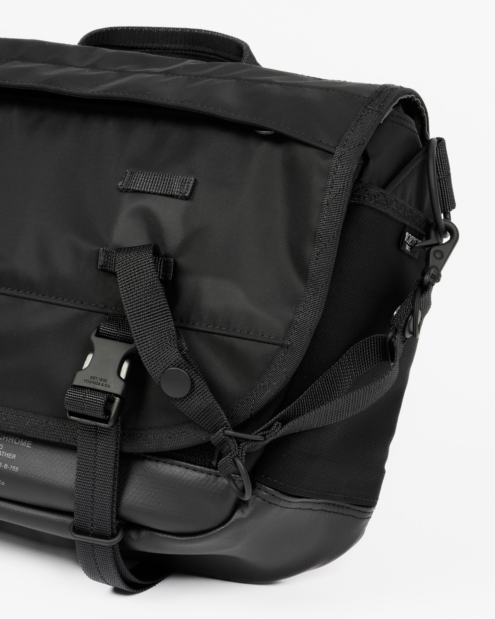 Porter - Yoshida & Co. - Monochrome Messenger Bag (S) - Black