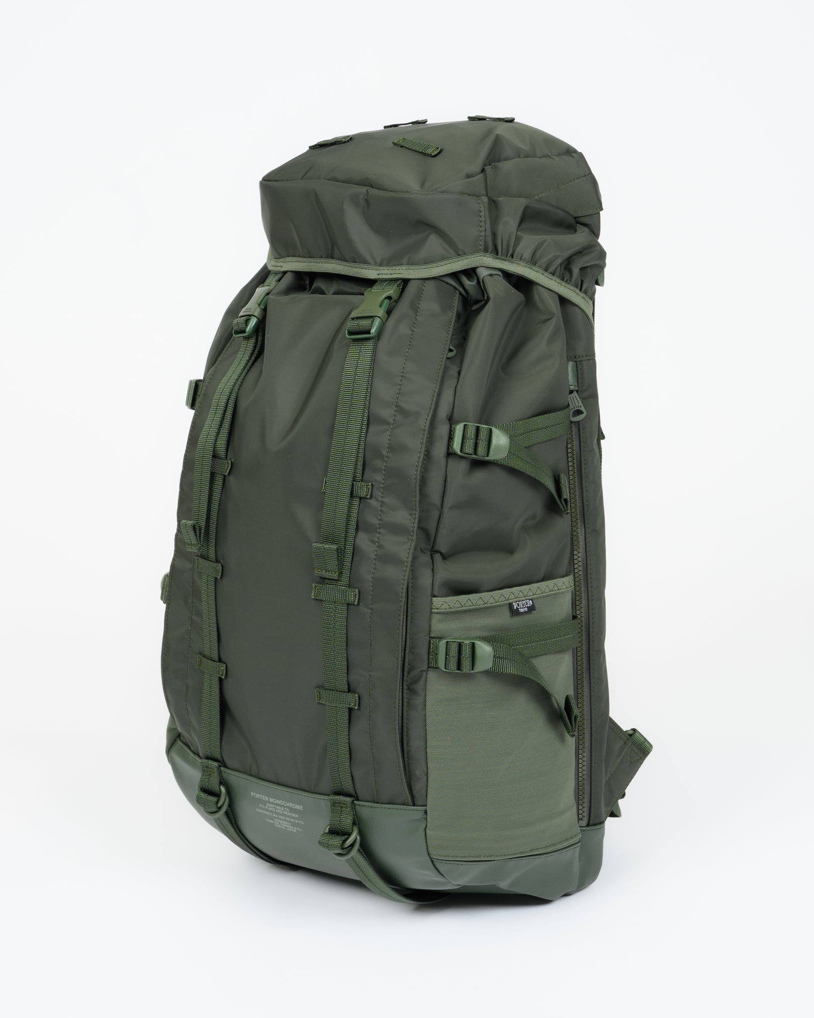 Porter - Yoshida & Co. - Monochrome Backpack - Olive – Iron Heart