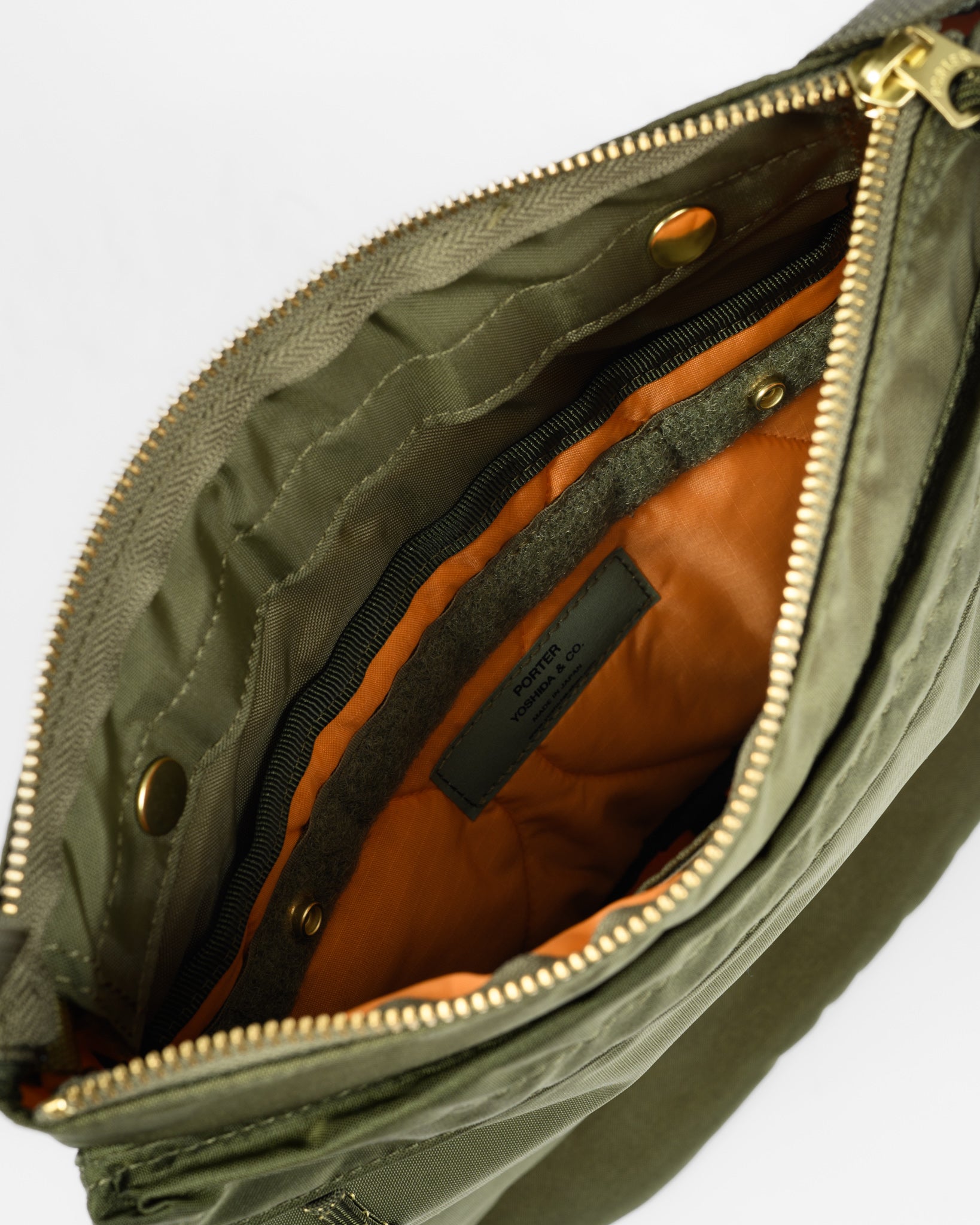 Porter - Yoshida & Co. - Force Shoulder Bag 2 - Olive – Iron Heart