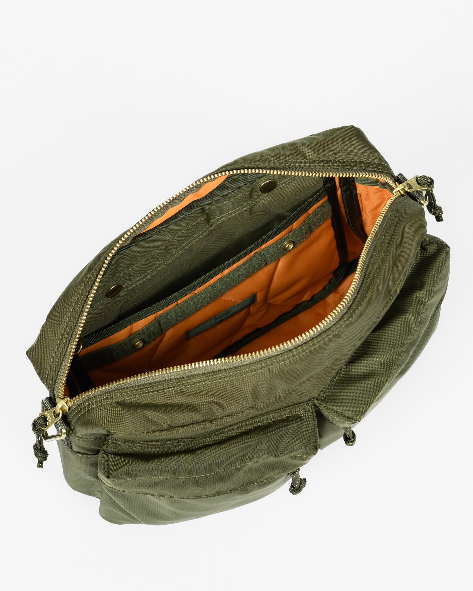 Porter - Yoshida & Co. - Force Small Shoulder Bag - Olive – Iron Heart