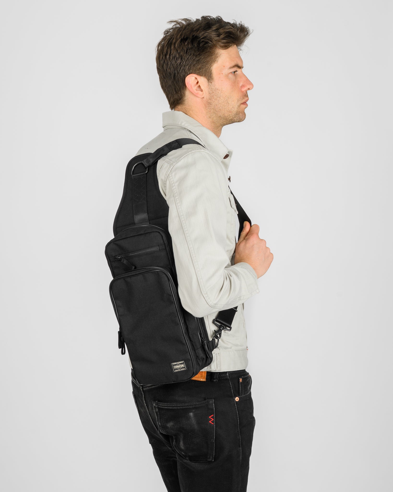 Porter - Yoshida & Co. - Hybrid Sling Shoulder Bag - Black – Iron