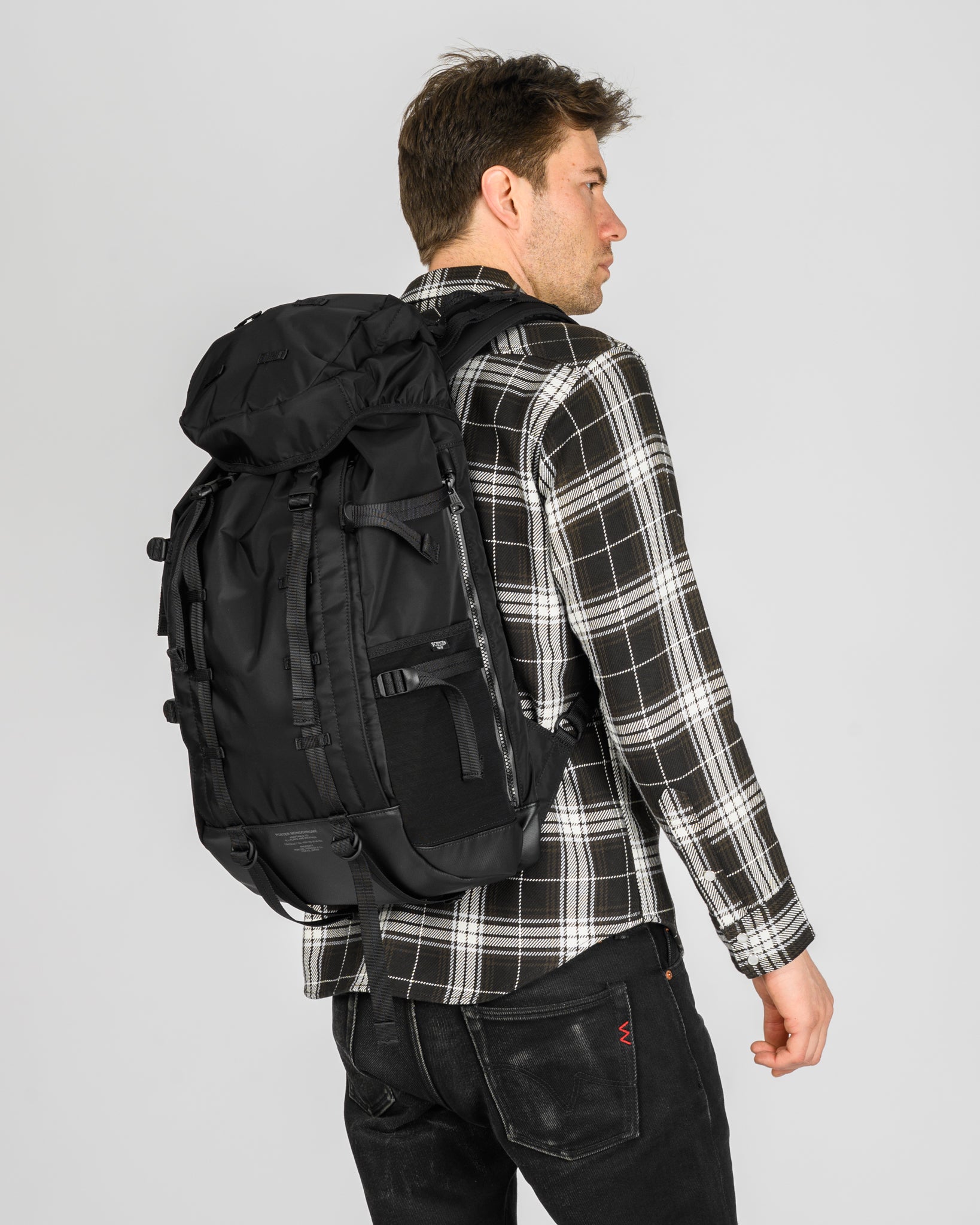 Porter - Yoshida & Co. - Monochrome Backpack - Black – Iron Heart