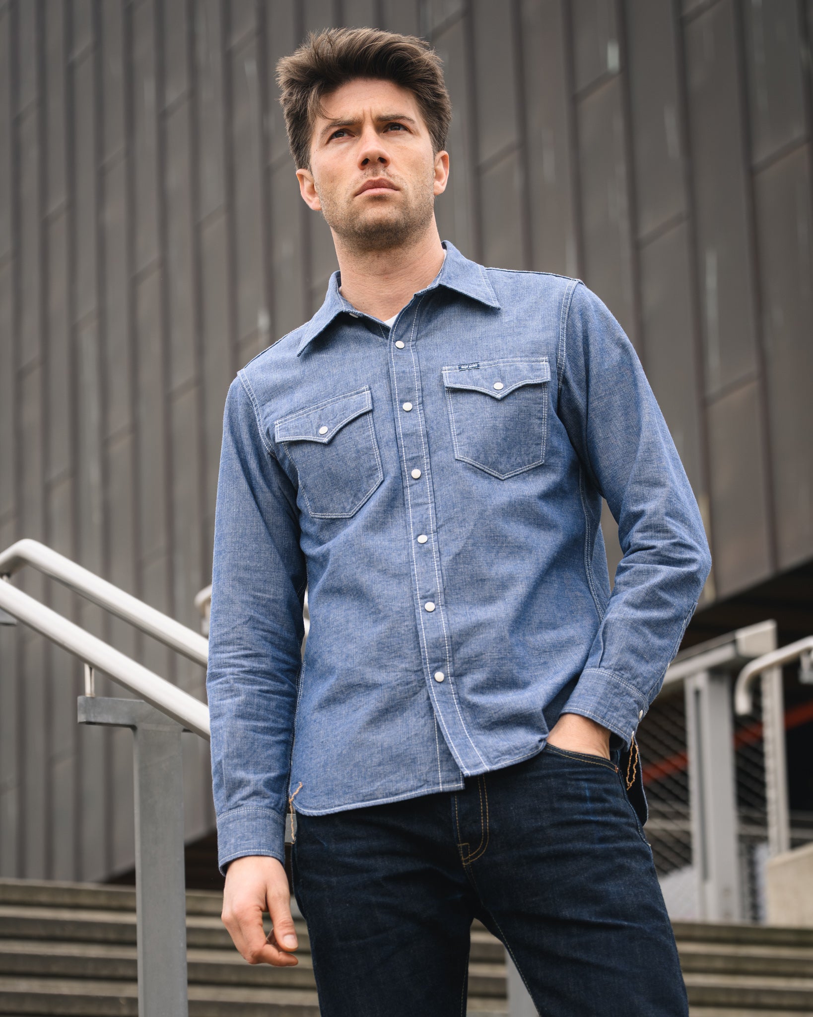 YOKE SELVEDGE LINE DENIM SHIRT JACKET YOKE商品の状態 【公式通販】