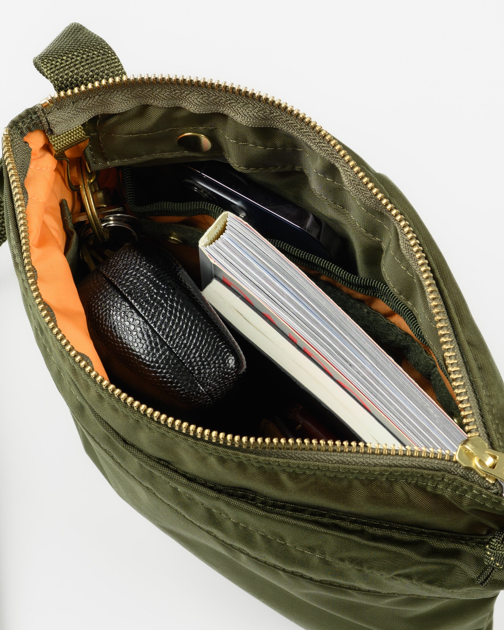 Porter - Yoshida & Co. - Force Shoulder Bag 2 - Olive – Iron Heart