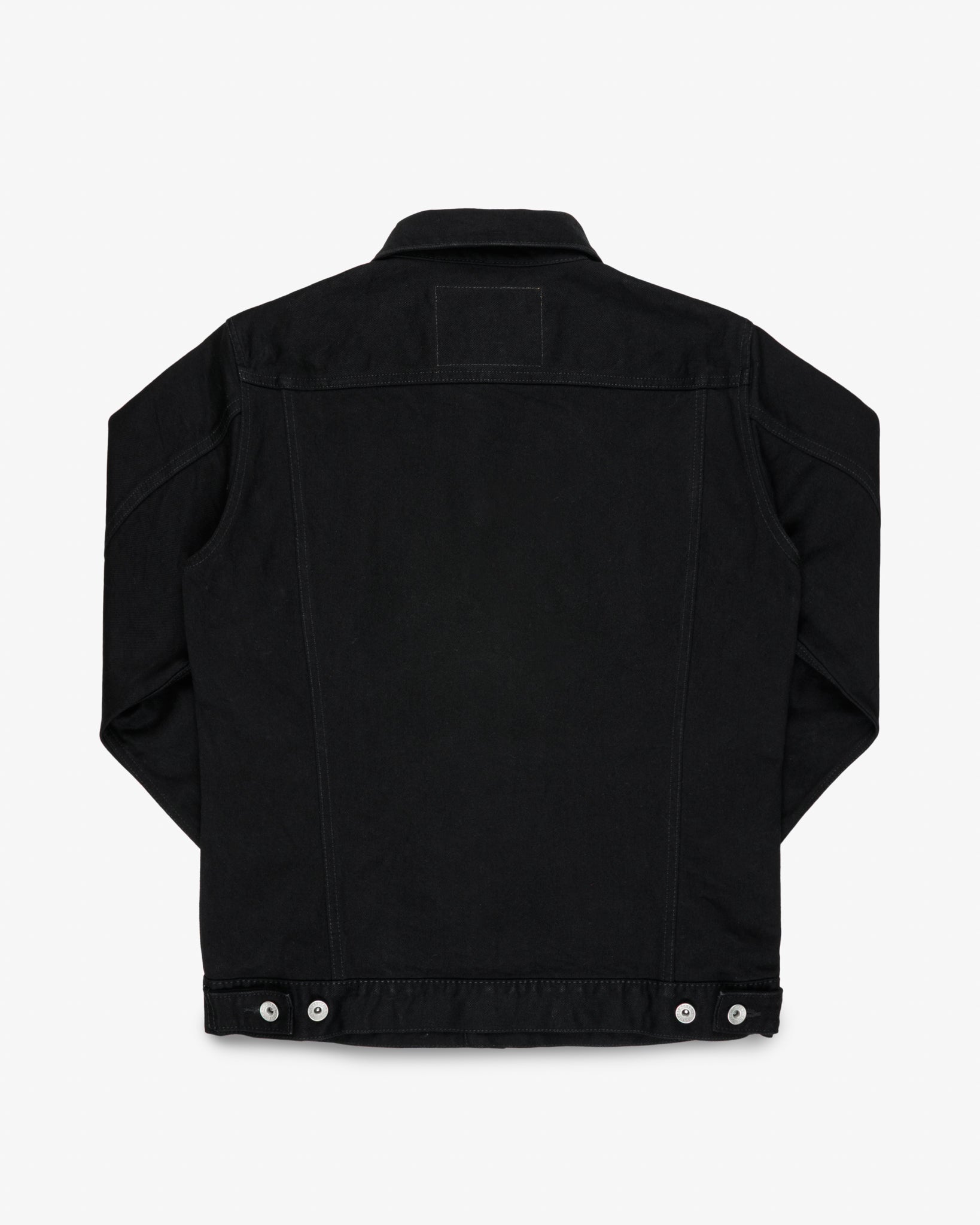 14oz Selvedge Denim Modified Type III Jacket - Black/Black – Iron