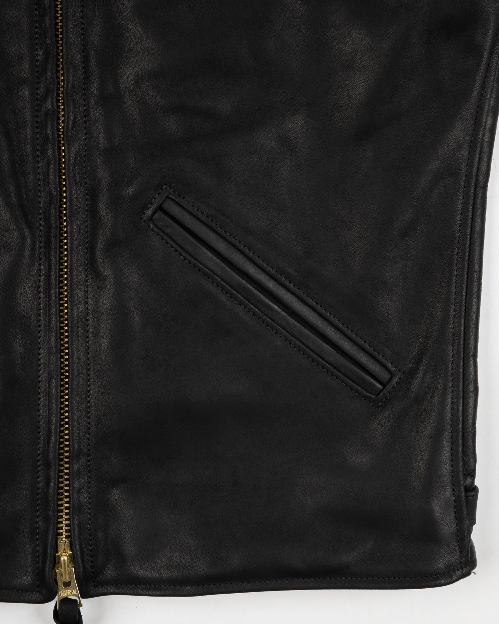 Iron Heart x Simmons Bilt Horsehide Savannah Jacket - Black