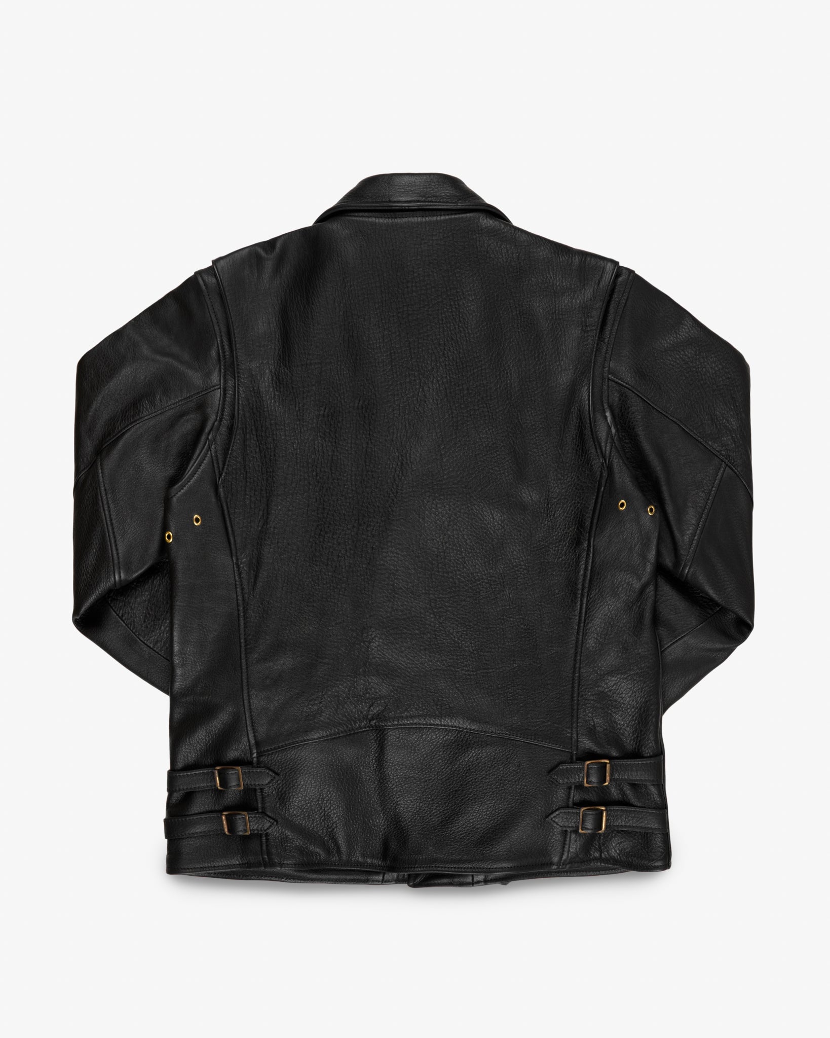 Iron Heart x Simmons Bilt Deerskin Pacific Rider's Jacket - Black