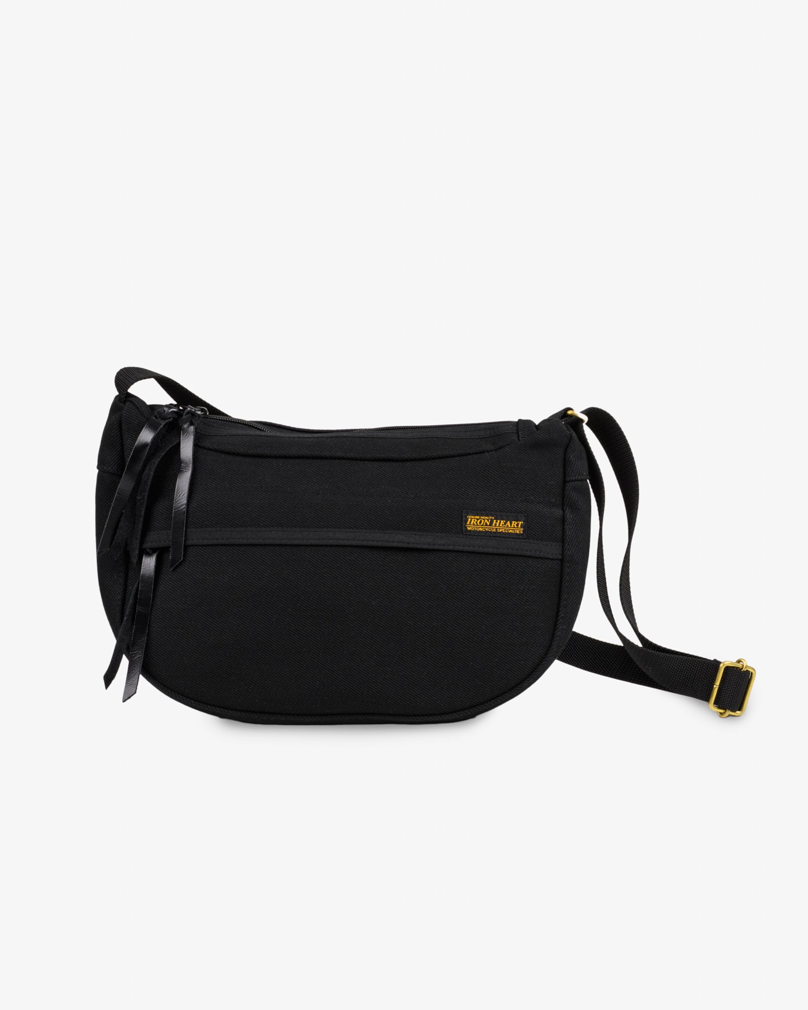 21oz Denim Small Shoulder Bag - Black