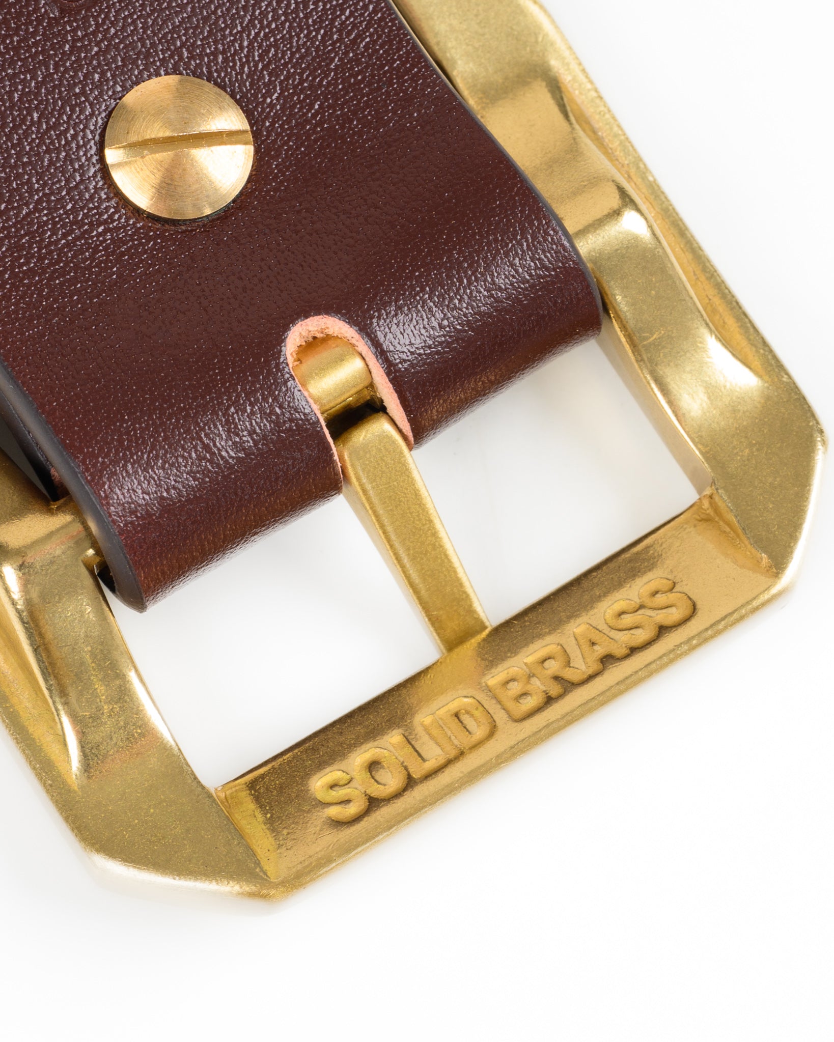 Obbi Good Label Full-Dyed Leather Single Prong Belt – Iron Heart