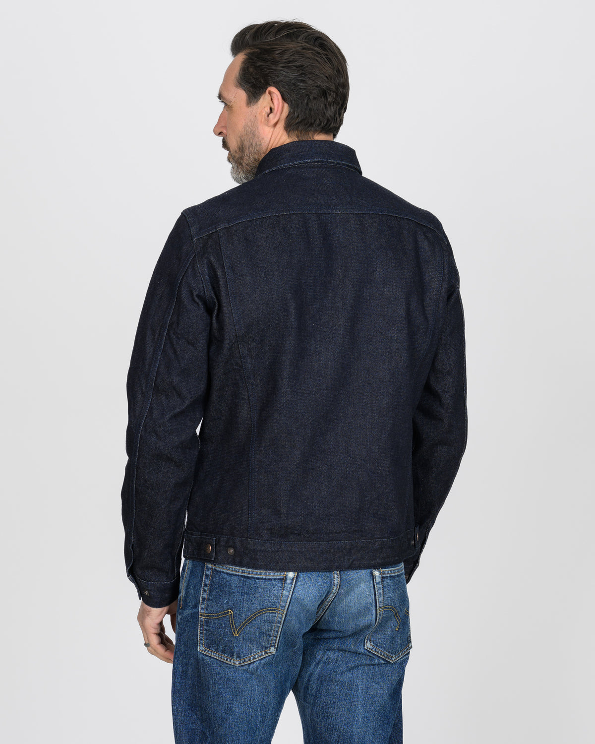 14oz Broken Twill Selvedge Denim Work Jacket - Indigo – Iron Heart
