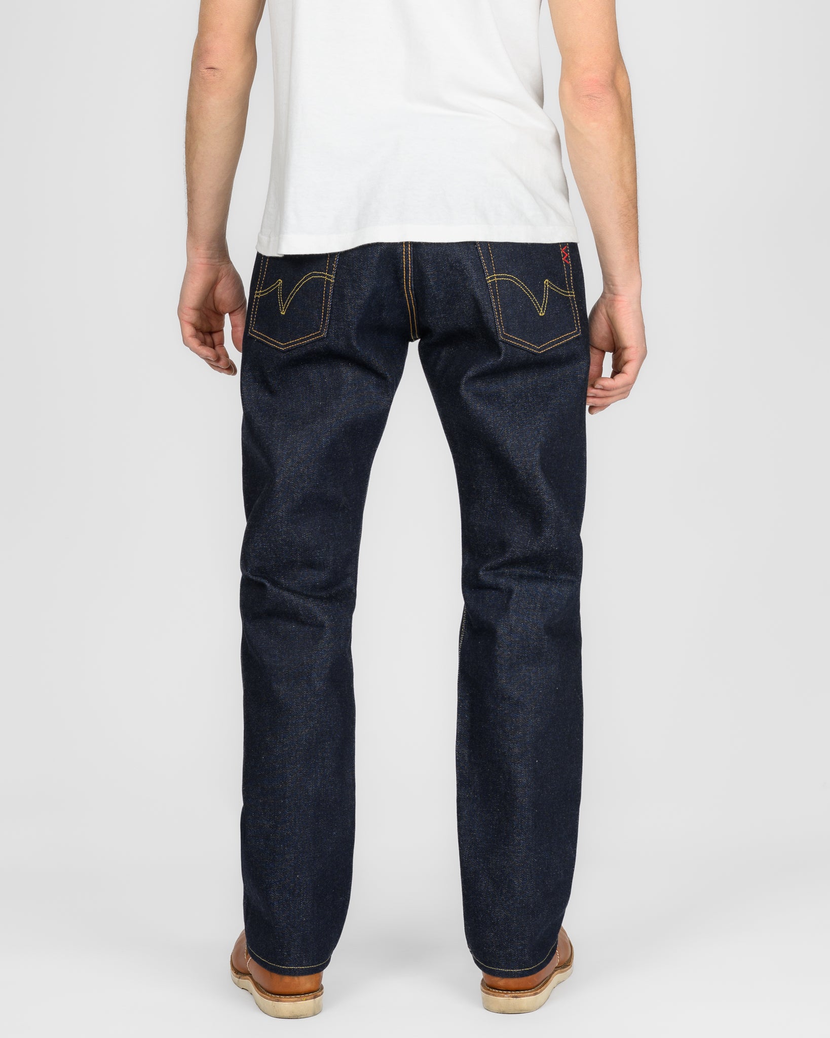 Iron Heart 21/23oz Raw Selvedge Denim Straight Cut Jeans - Indigo