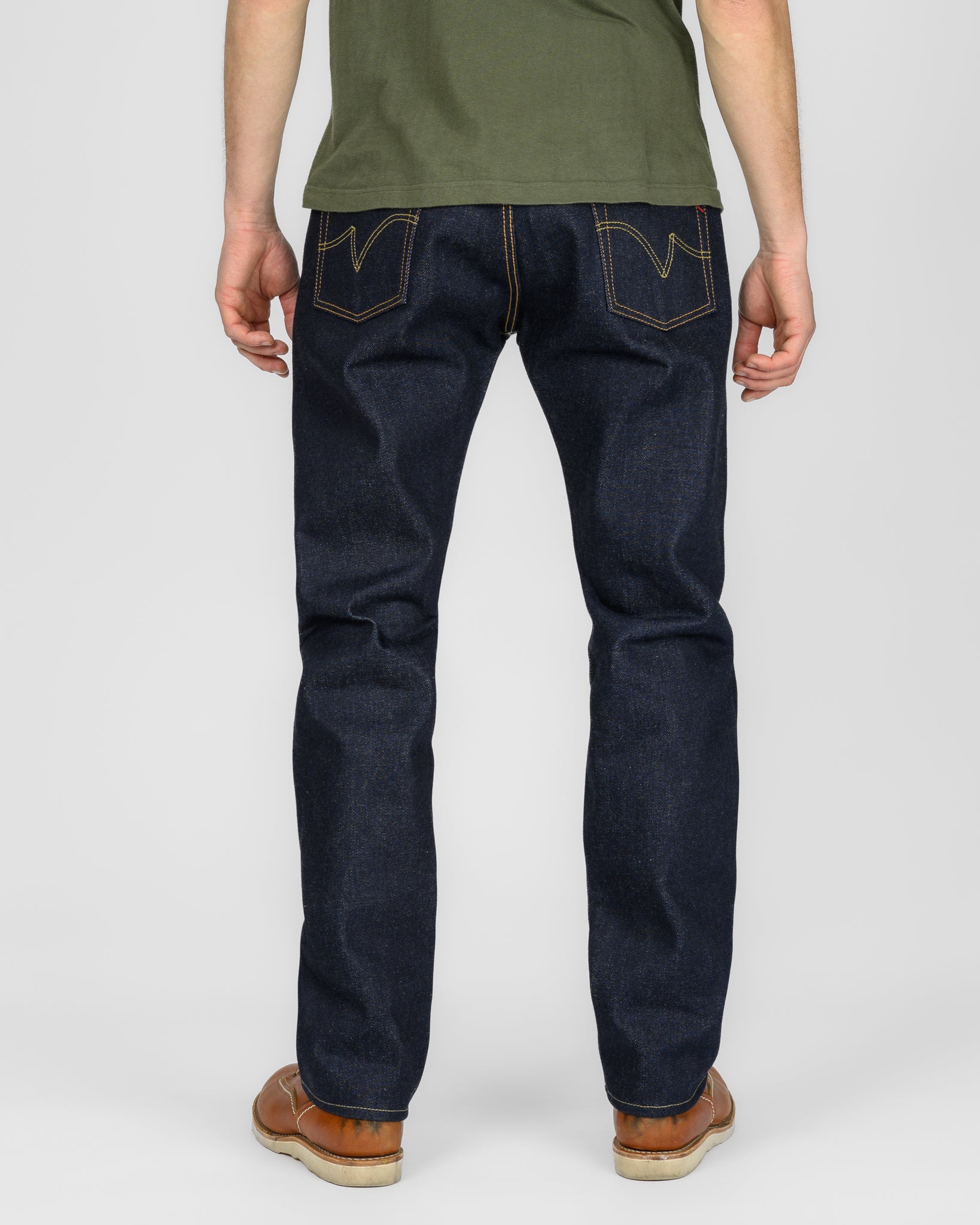 Iron Heart 21/23oz Ultra Heavy Raw Selvedge Denim Medium/High Rise