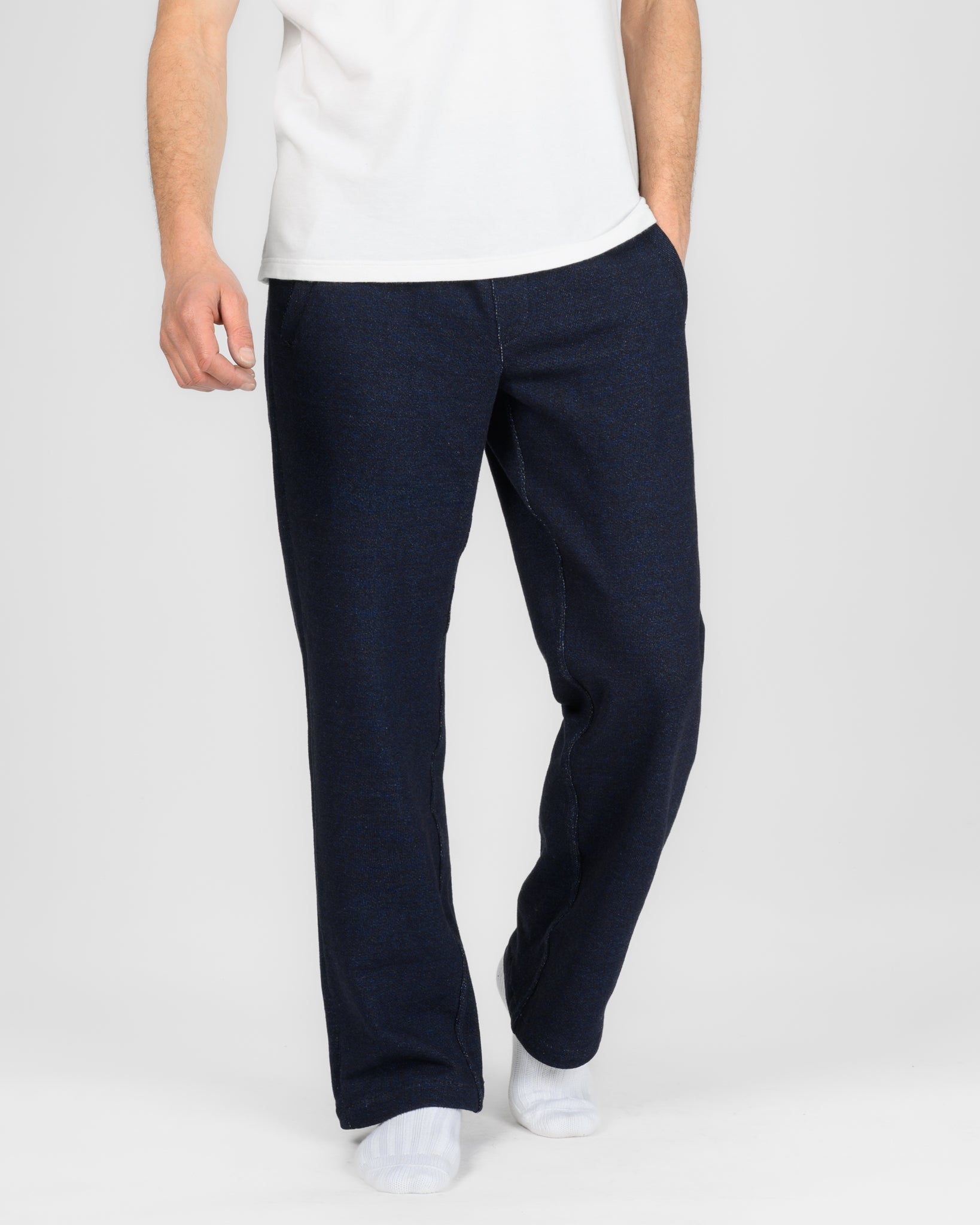 STF - 12oz Jersey Lounge Trousers - Indigo