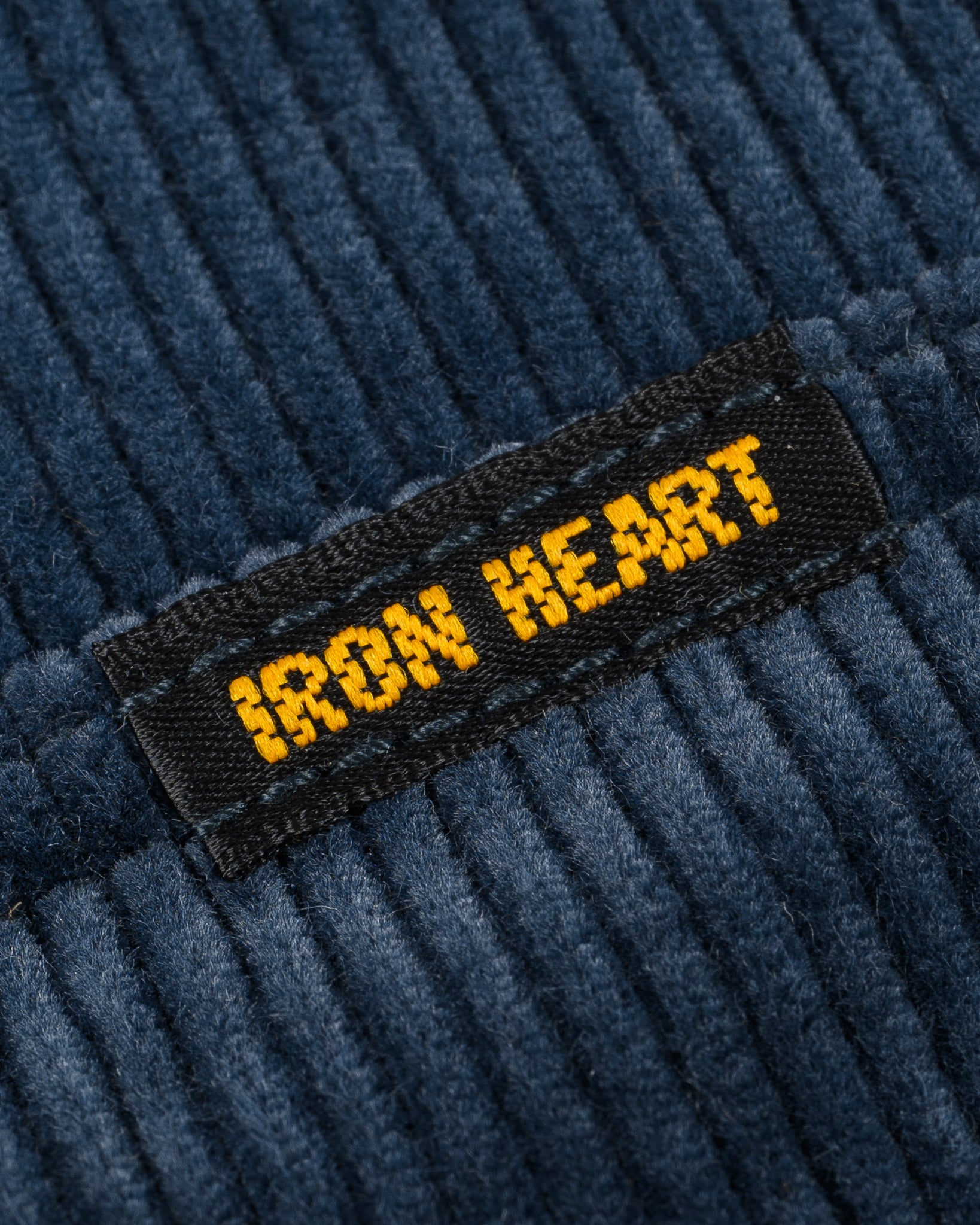 11oz Corduroy Western Shirt - Navy – Iron Heart