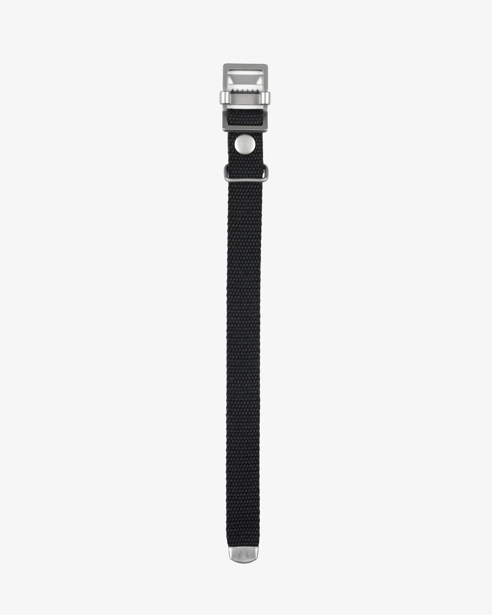 OGL Japanese Heavy Cotton Duck Watch Strap - Black