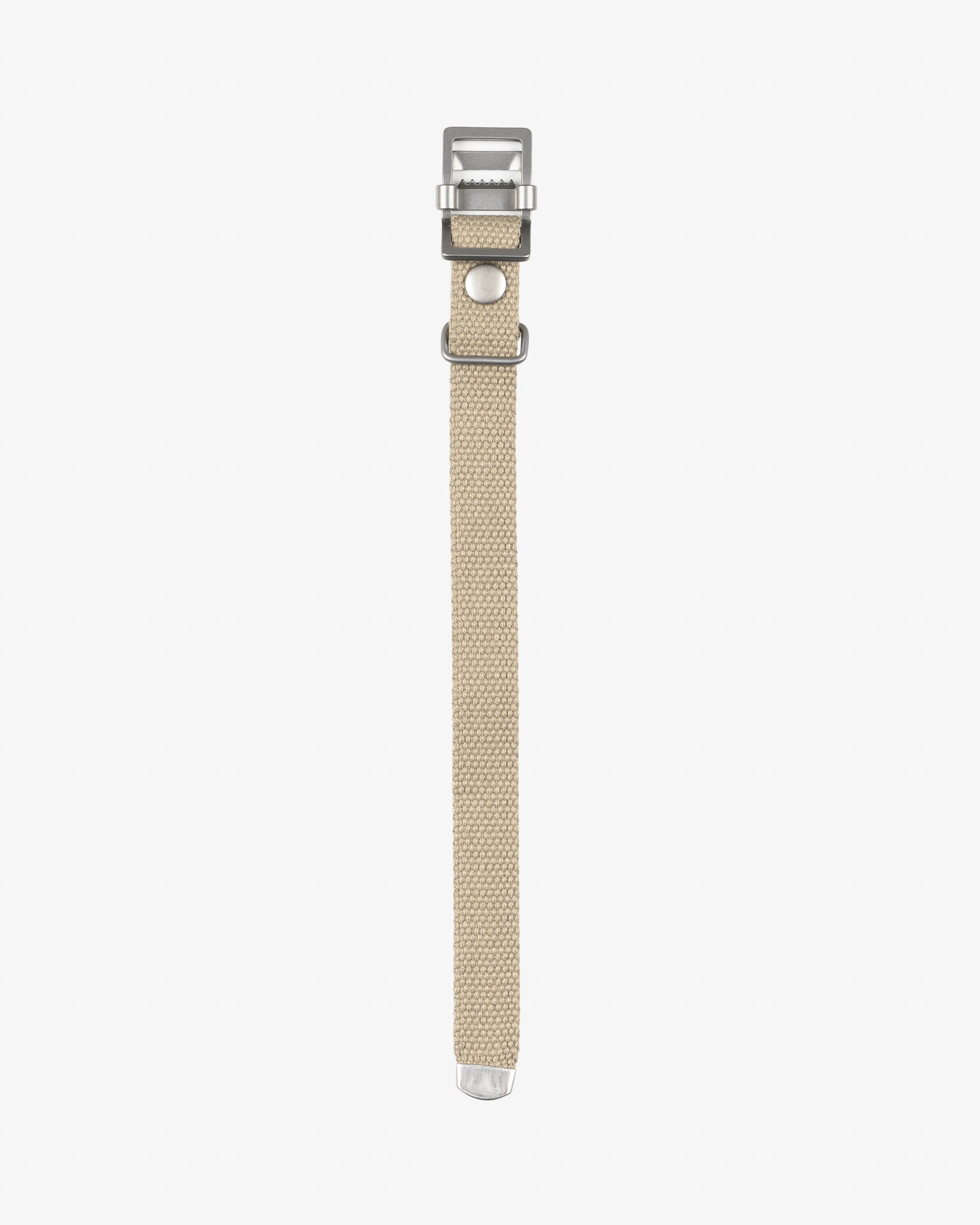 OGL Japanese Heavy Cotton Duck Watch Strap - Natural