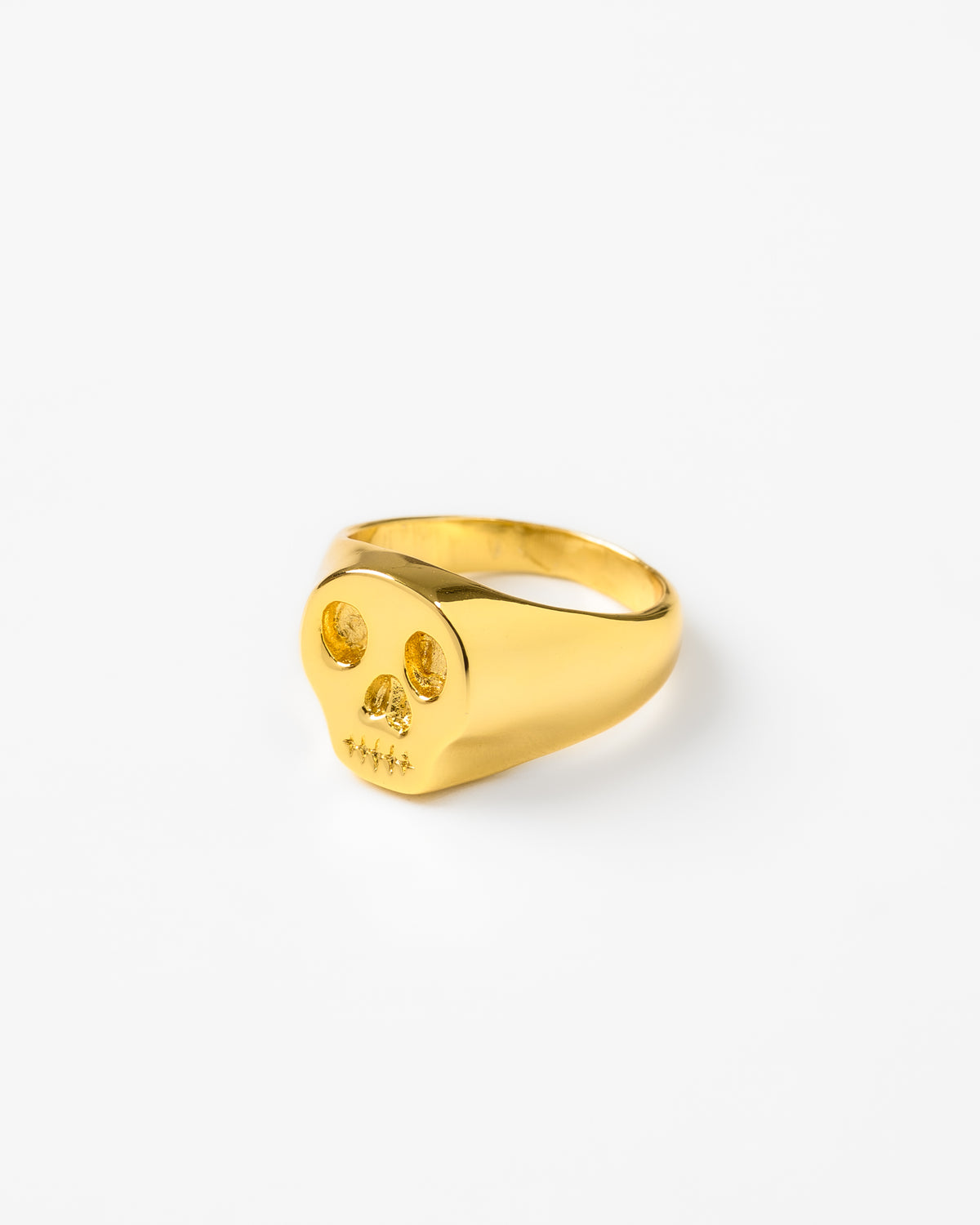 OGL Skull Ring - Brass