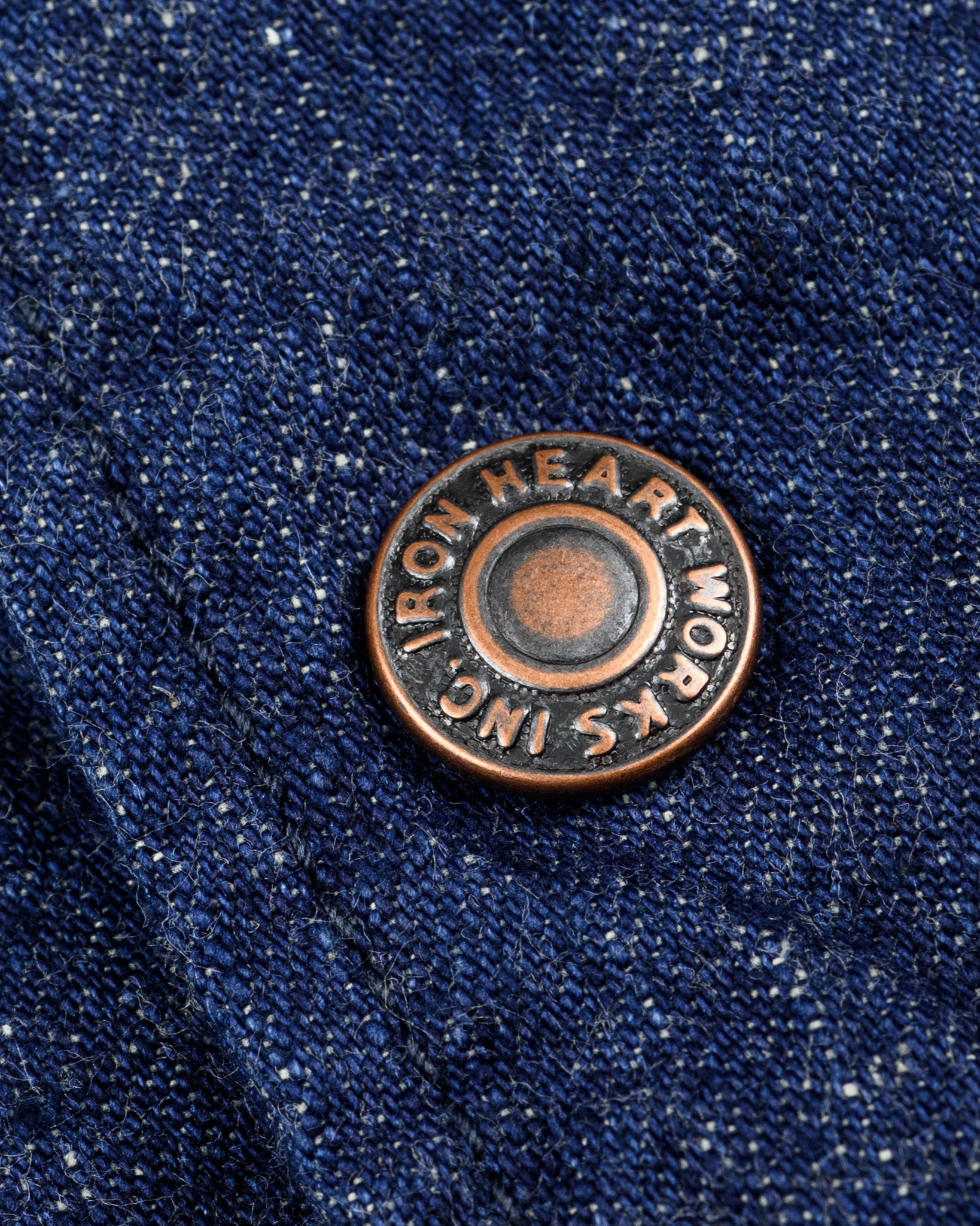 10oz Neppy Selvedge Denim Coach Jacket - Indigo - No Patch – Iron