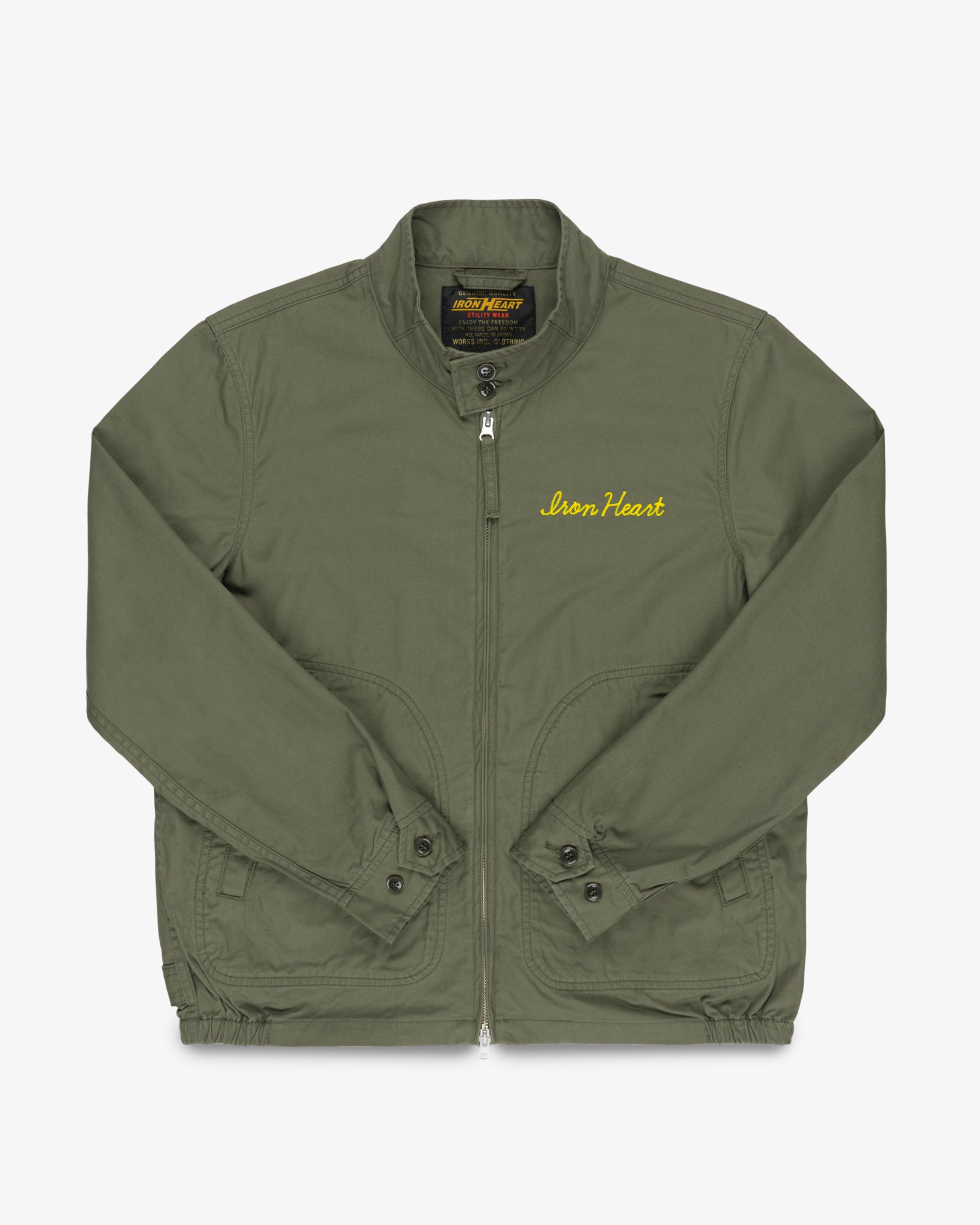 6.2oz Serge Drizzler Jacket - Olive Drab Green